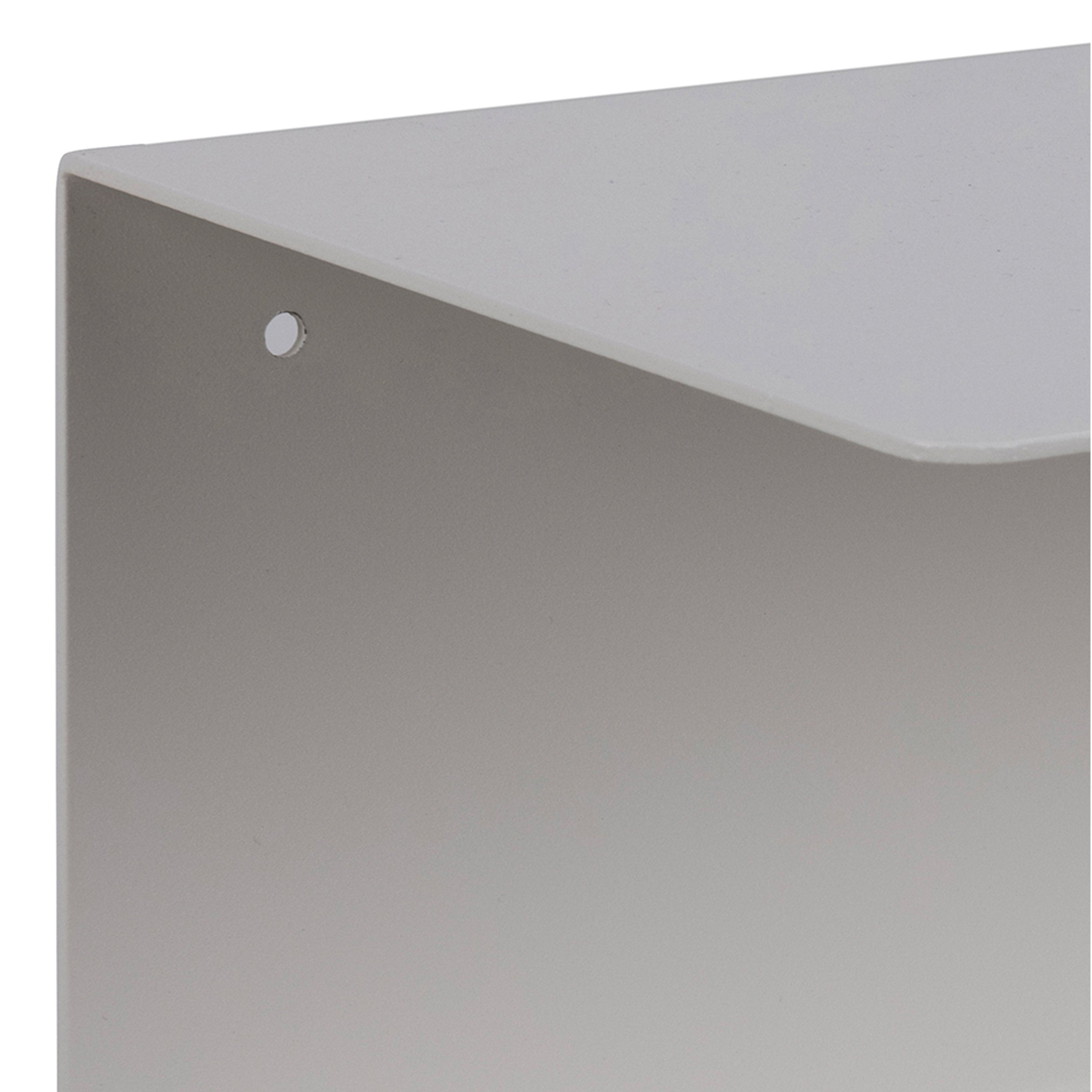 Joliet Wall Shelf in White – FTG, view 6