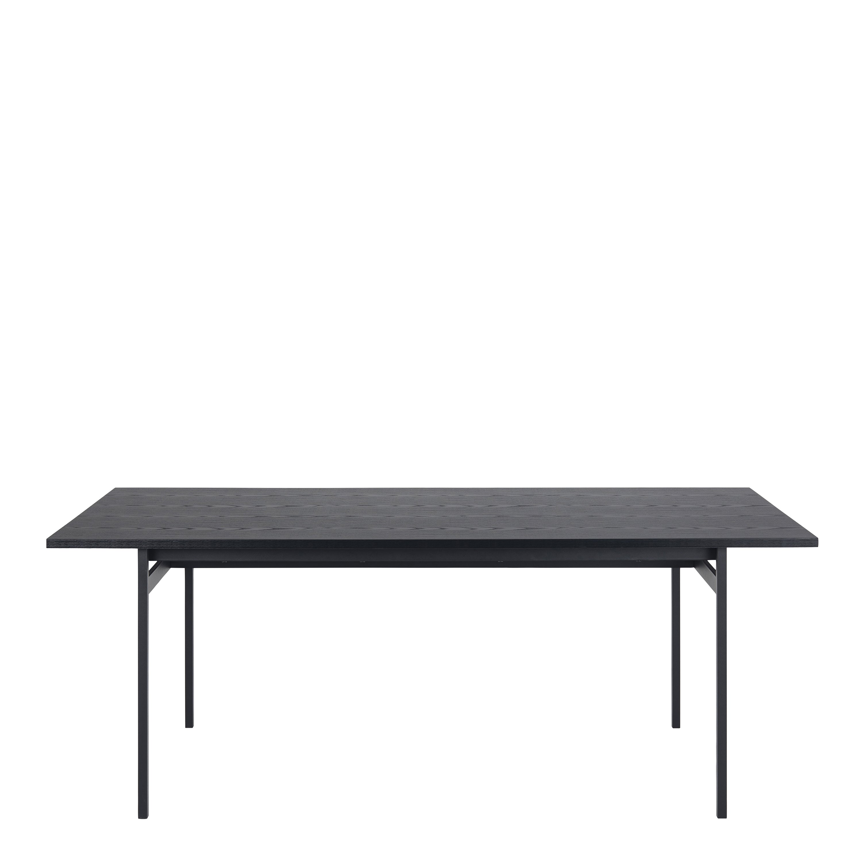 Angus Dining Table in Black – FTG, view 2