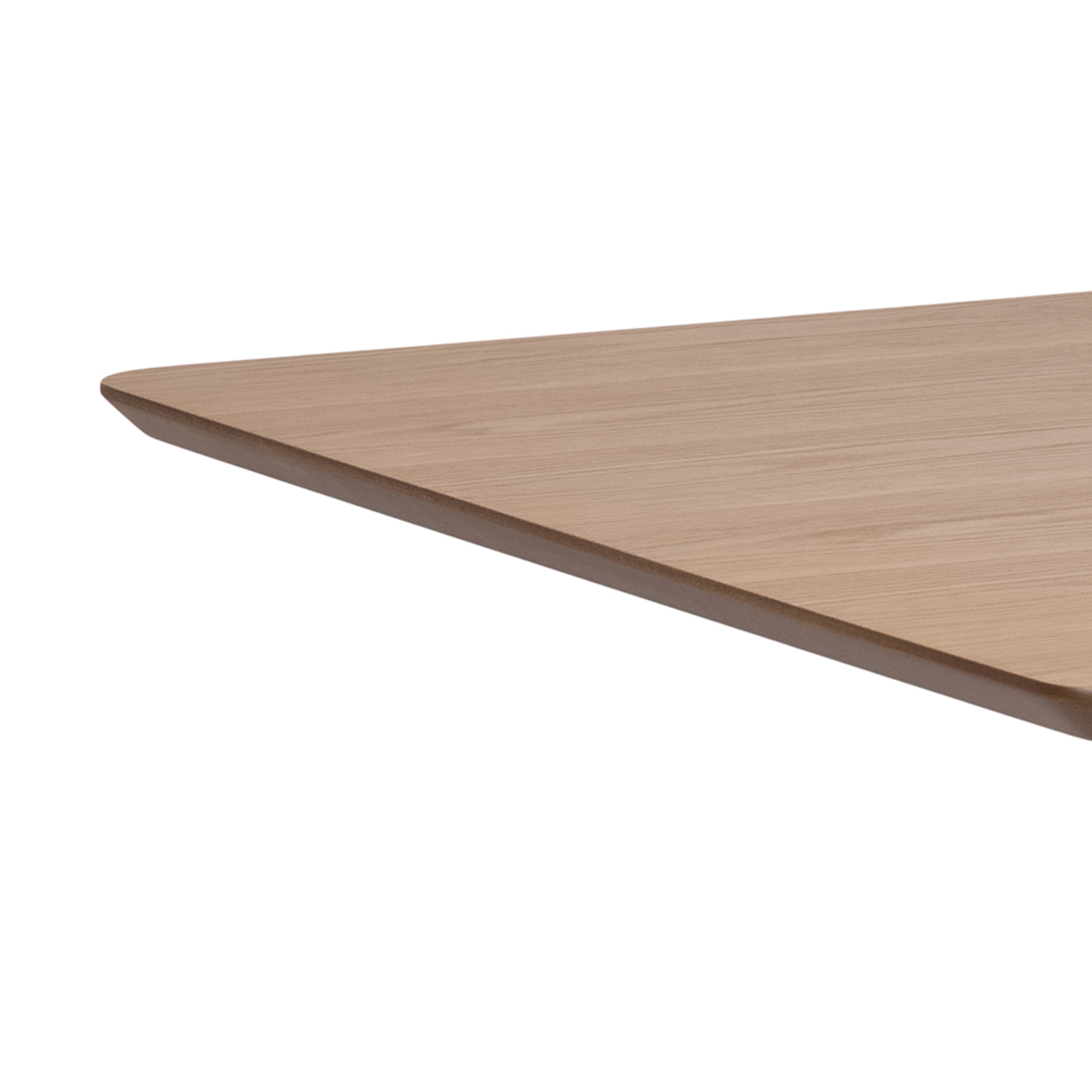 Roxby Extending Dining Table 80-120cm in Oak & Black – FTG, view 8