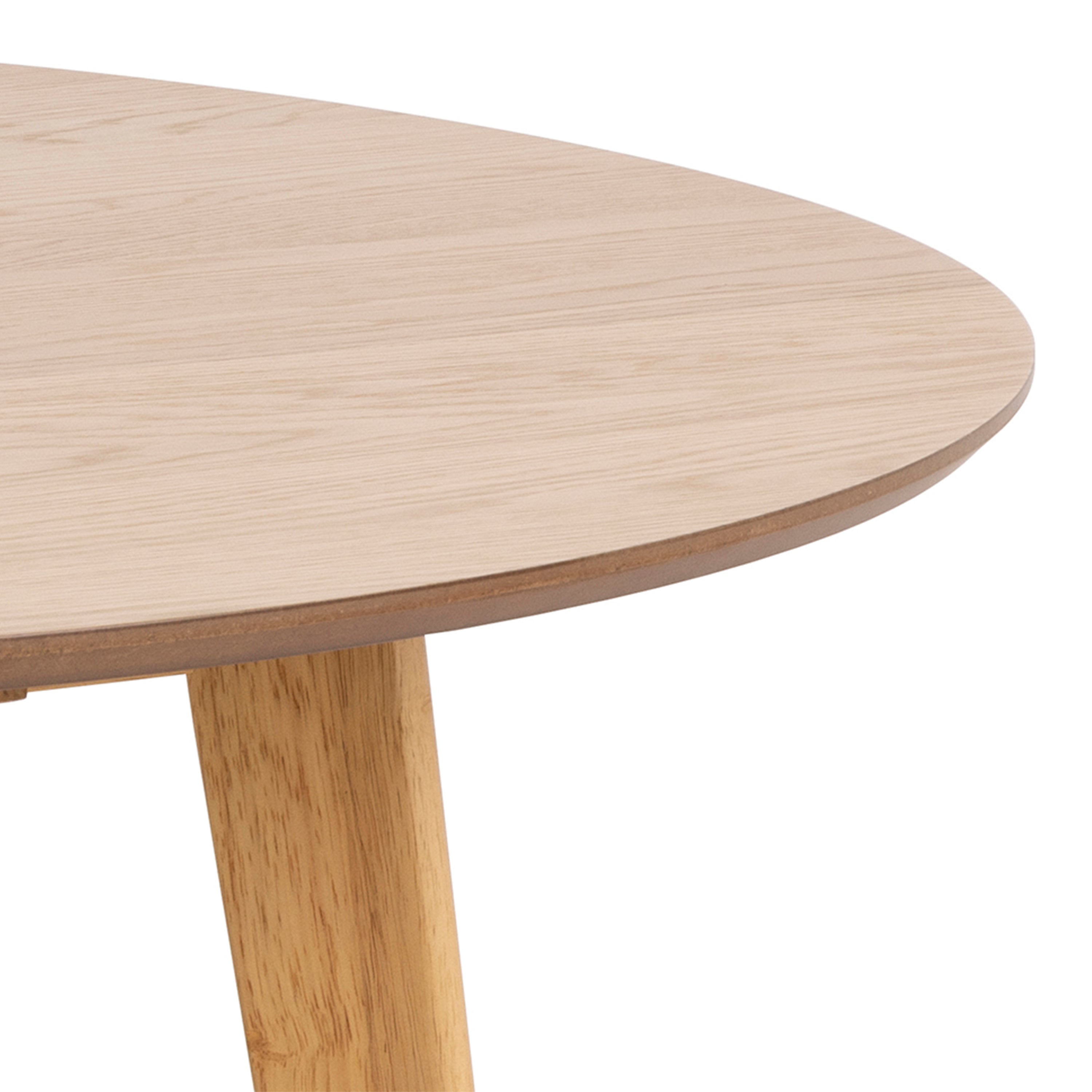 Roxby Round Dining Table in Oak 140x76cm – FTG, view 6
