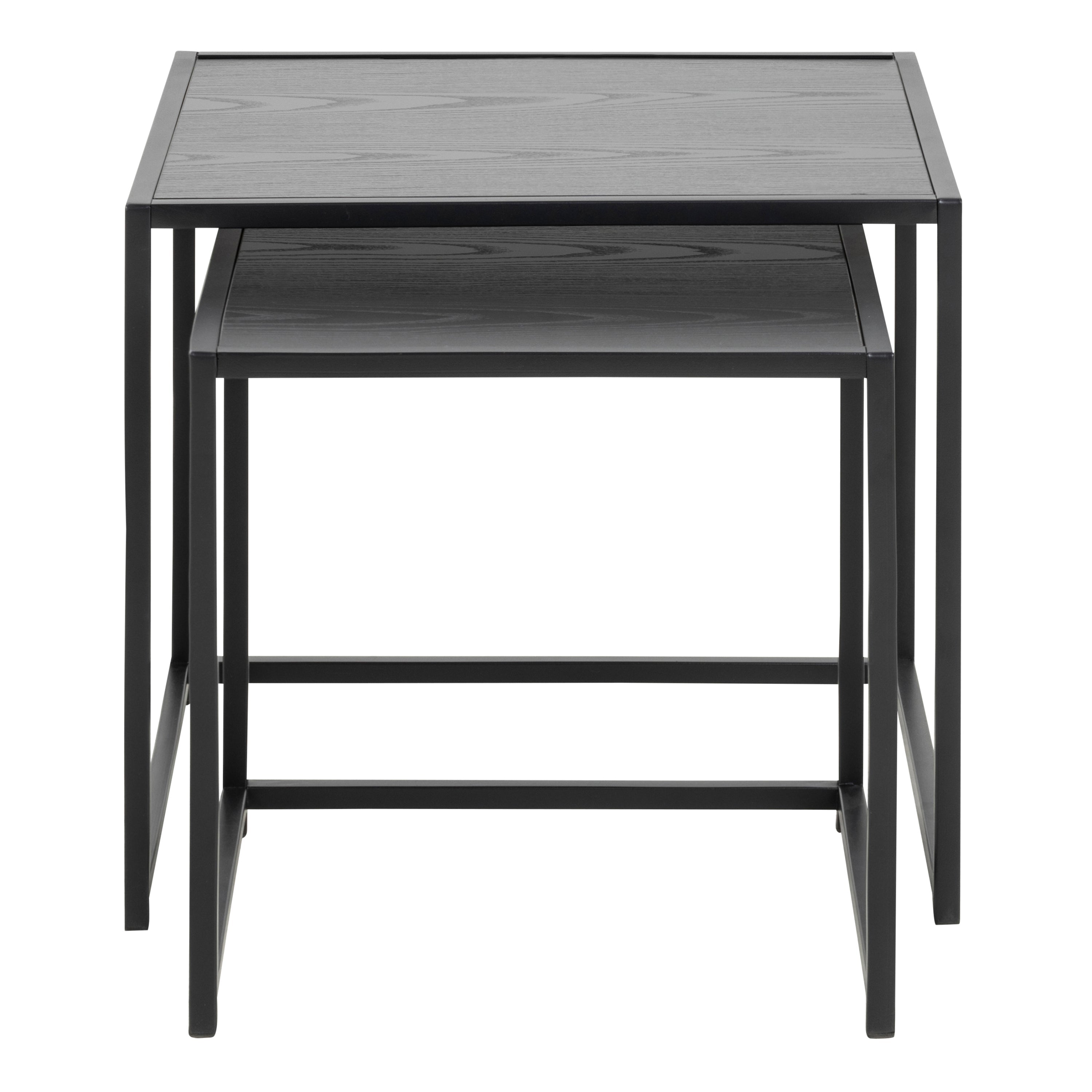 Seaford Nest of Tables in Ash Black – FTG, view 3