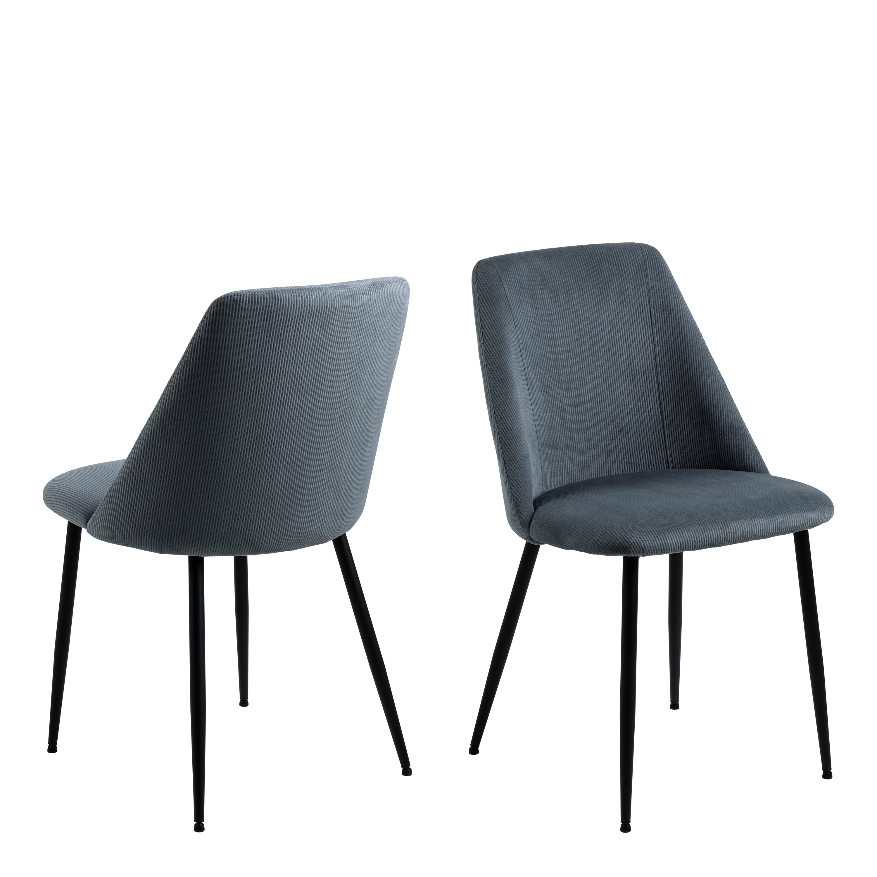 Ines Dining Chair in Grey Set of 4 – FTG