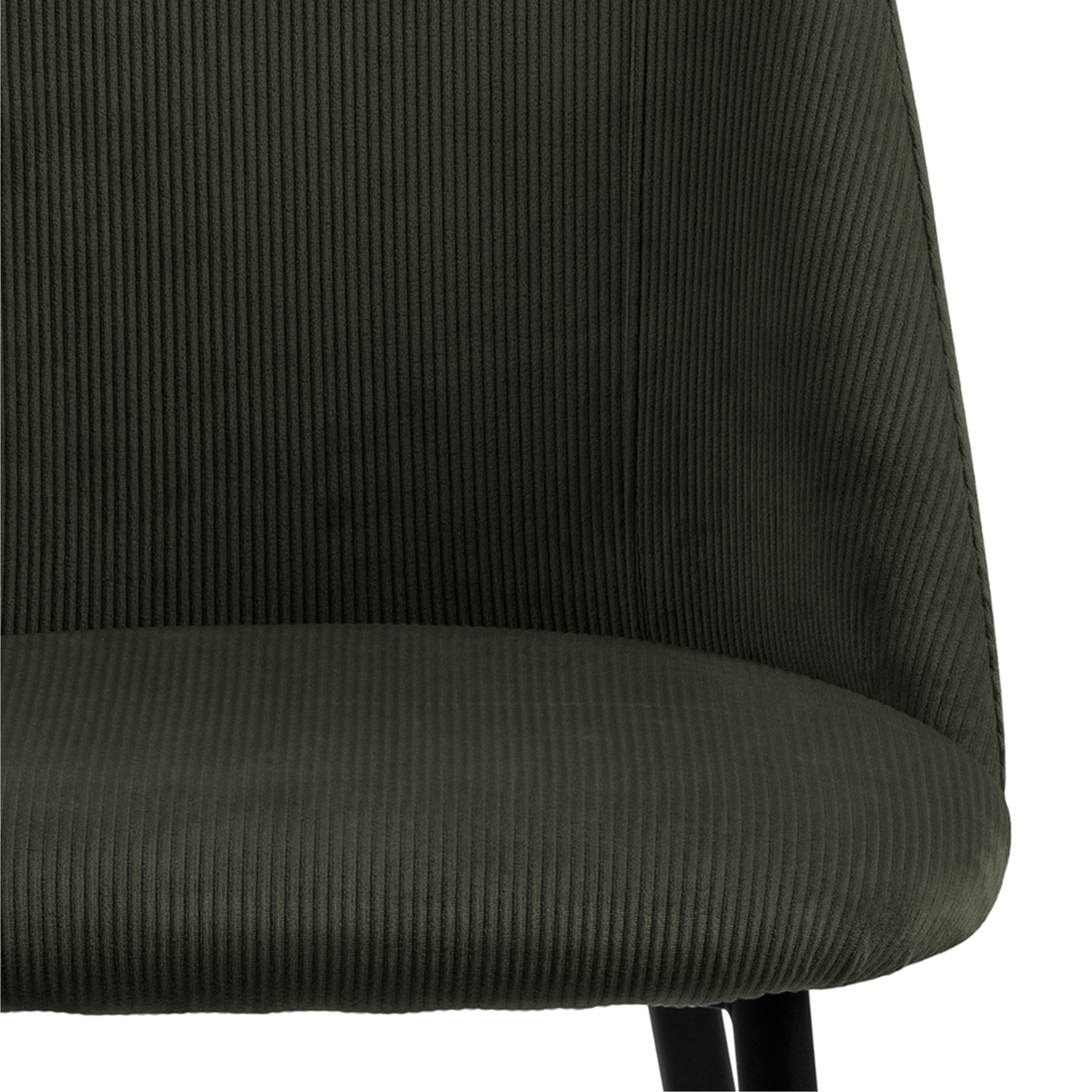 Ines Dining chair in Olive Green Set of 4 – FTG, view 10