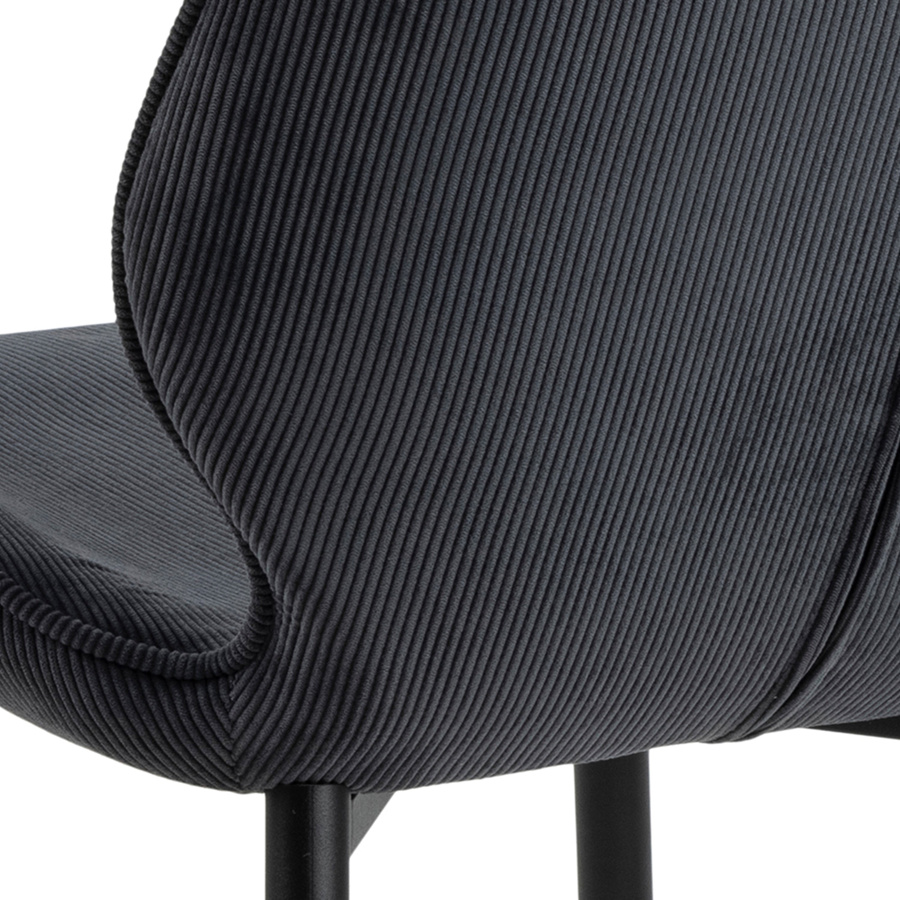 Femke Dining Chair in Anthracite Set of 4 – FTG, view 11