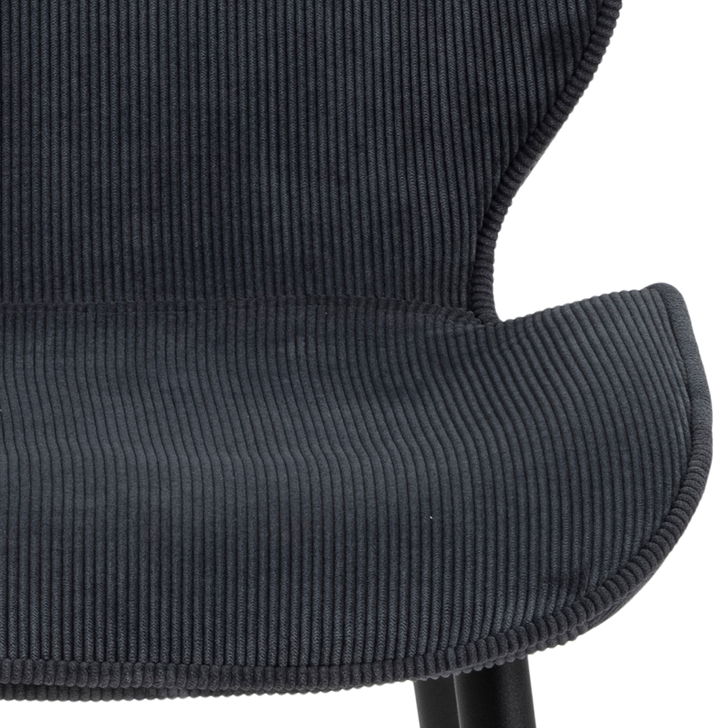 Femke Dining Chair in Anthracite Set of 4 – FTG, view 9