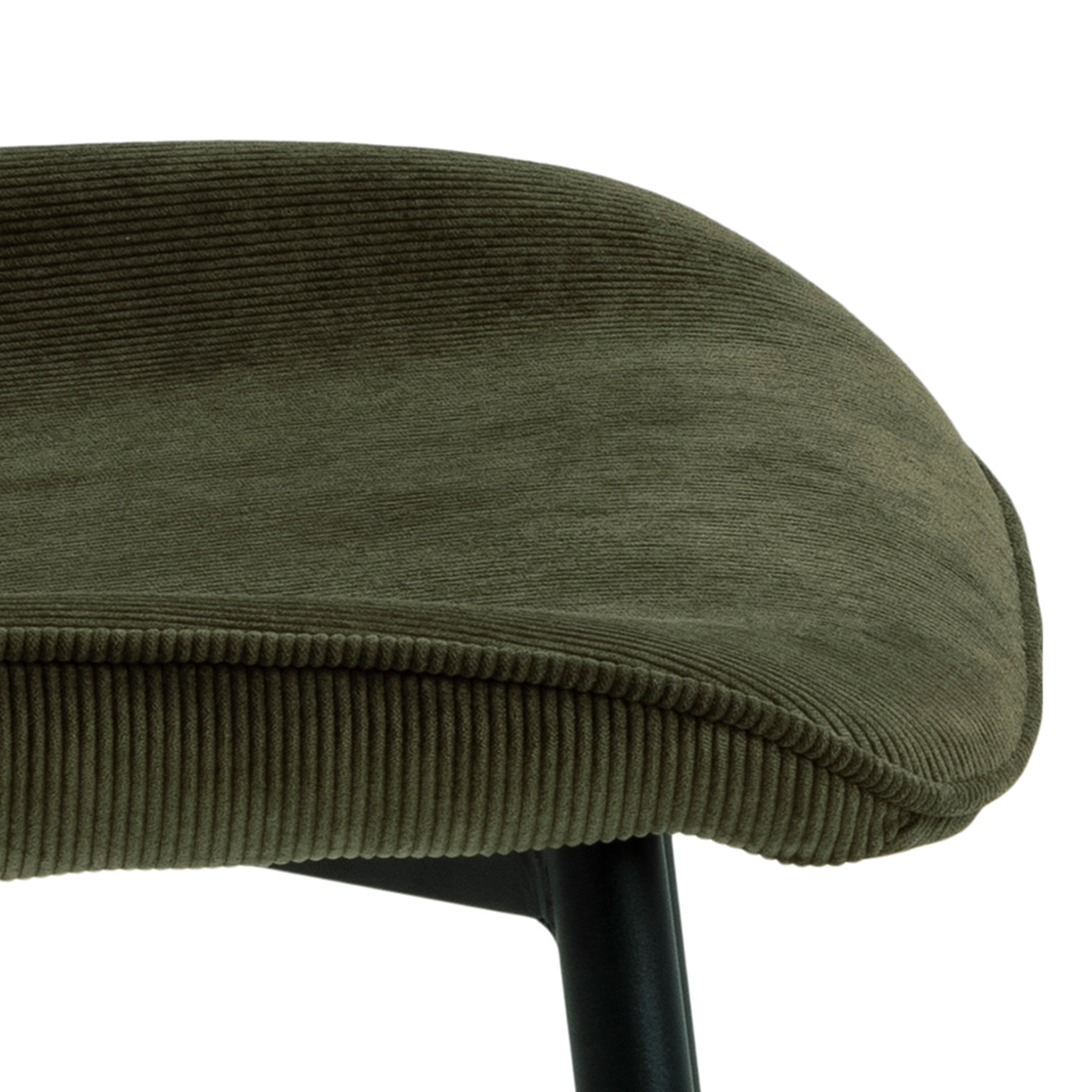 Femke Dining Chair in Olive Green Set of 4 – FTG, view 9