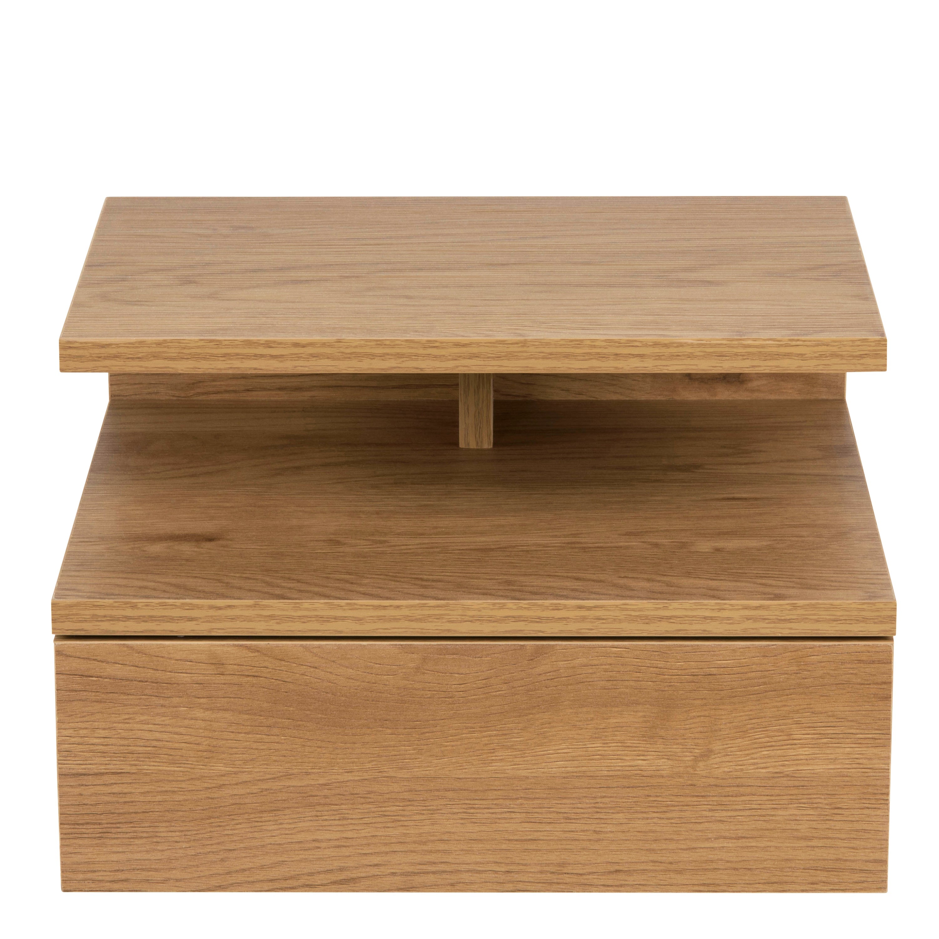 Ashlan Bedside Table with 1 Drawer in Oak – FTG, view 2