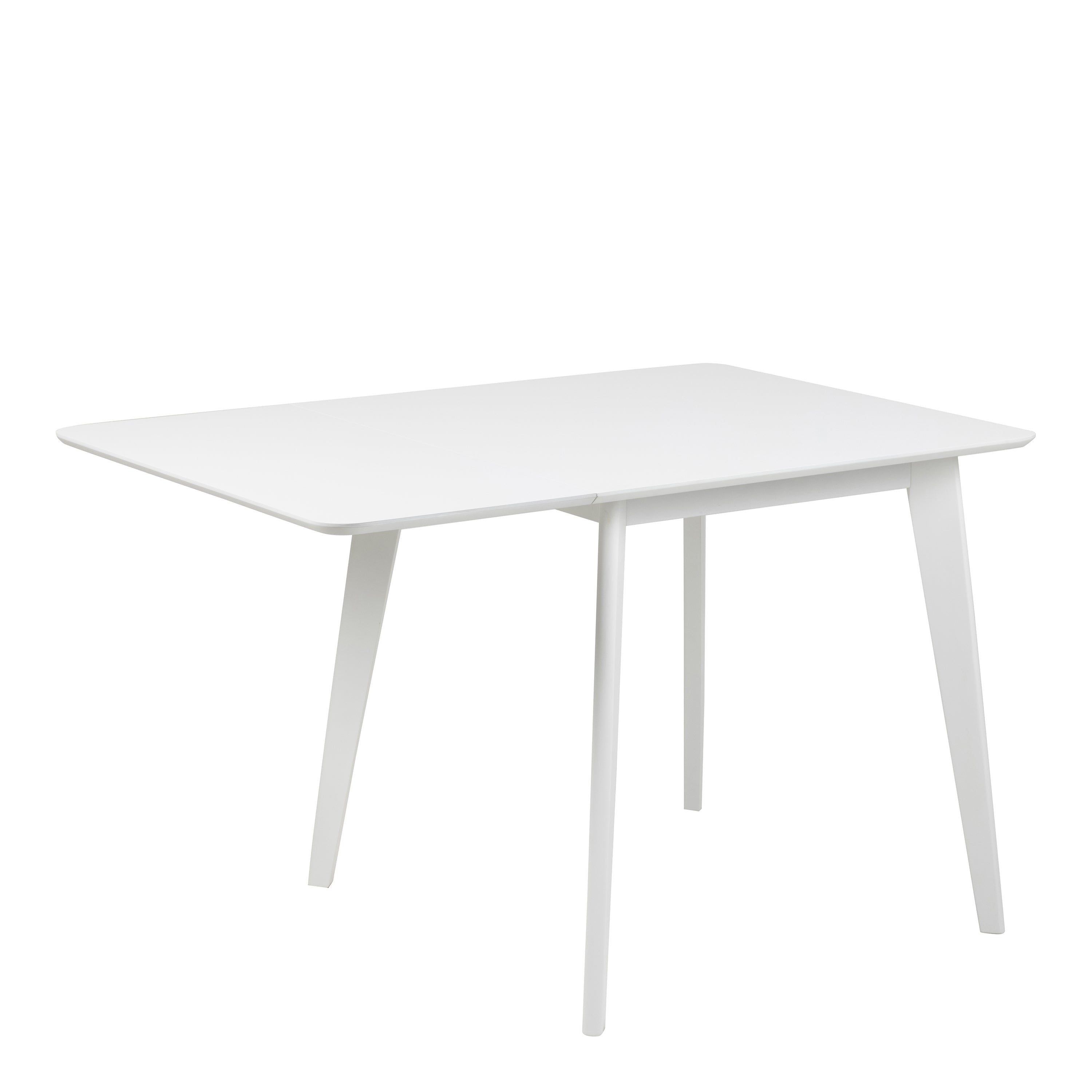 Roxby Square Dining Table in White Included 2 Roxby Dining Chair in White – FTG, view 3