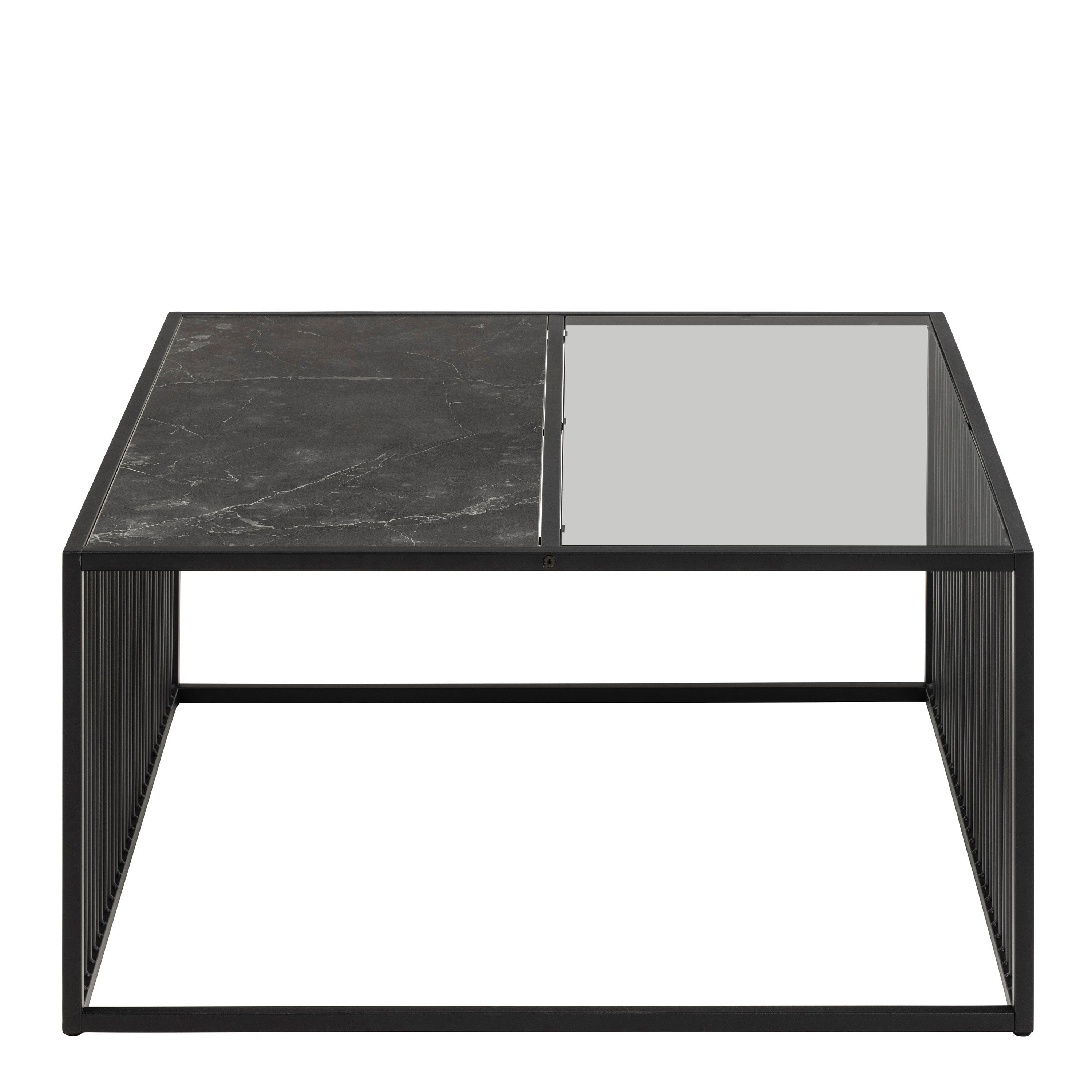 Strington Square Coffee Table in Black – FTG, view 2