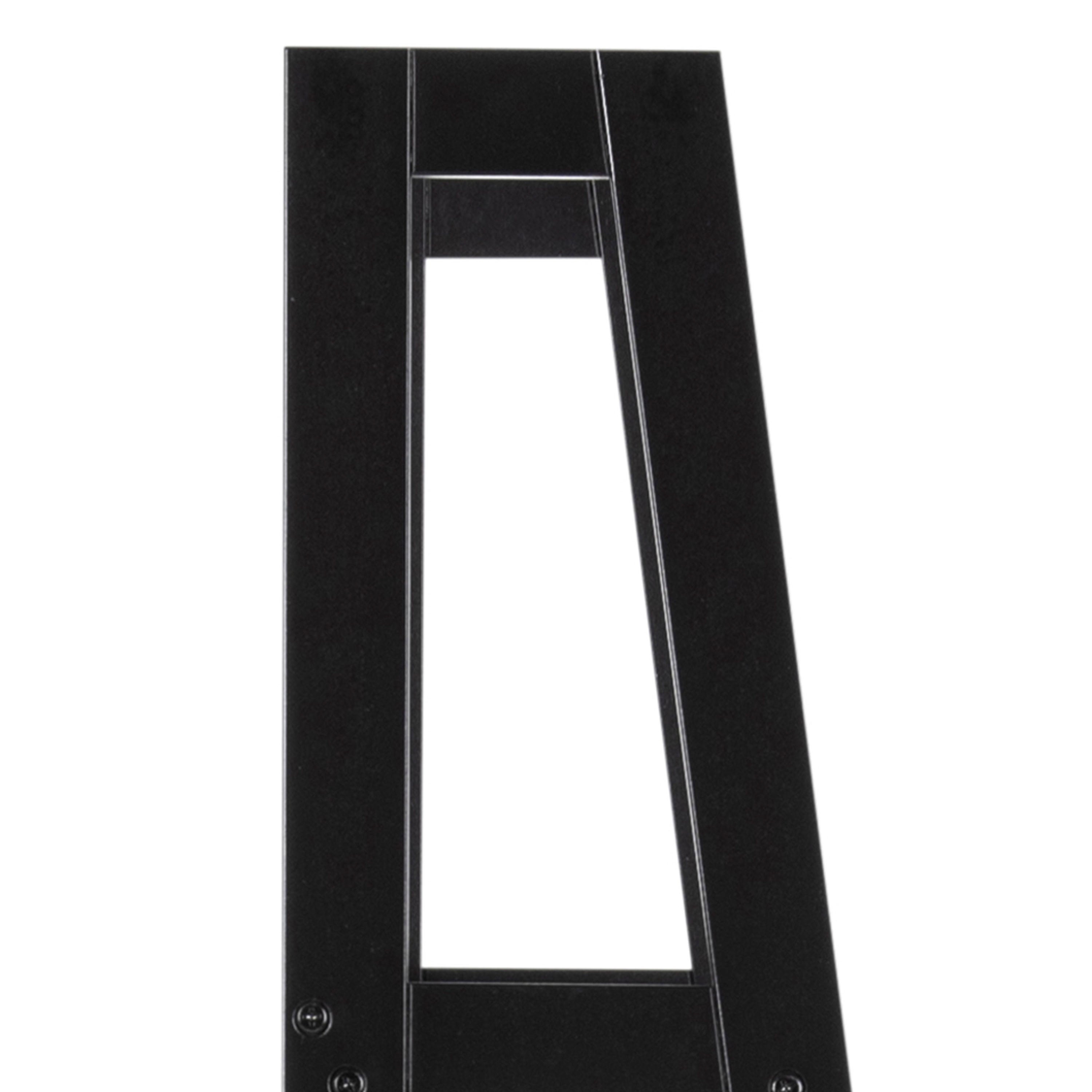 Wally Bookcase with 5 Shelves in Black – FTG, view 5