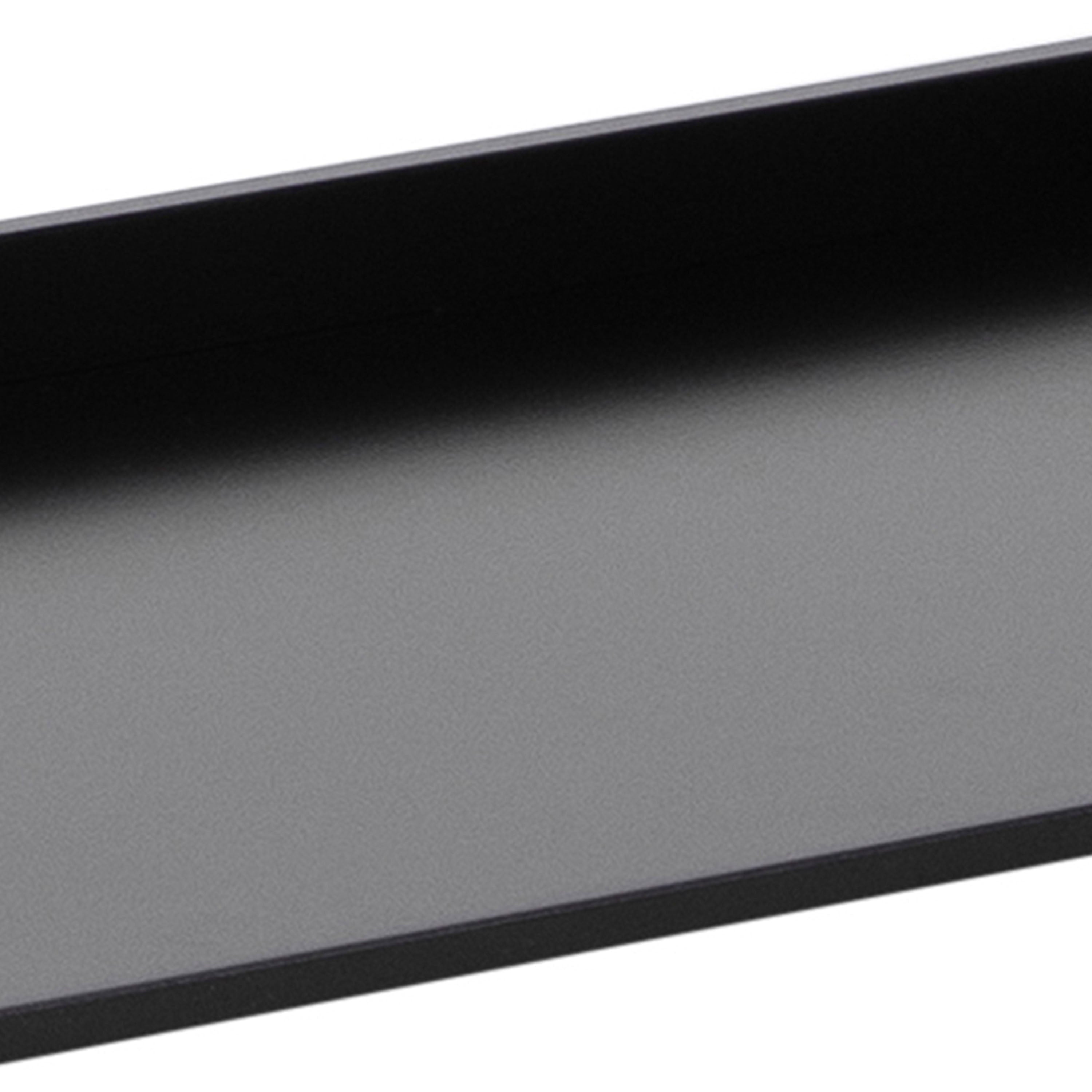 Wally Bookcase with 5 Shelves in Black – FTG, view 6