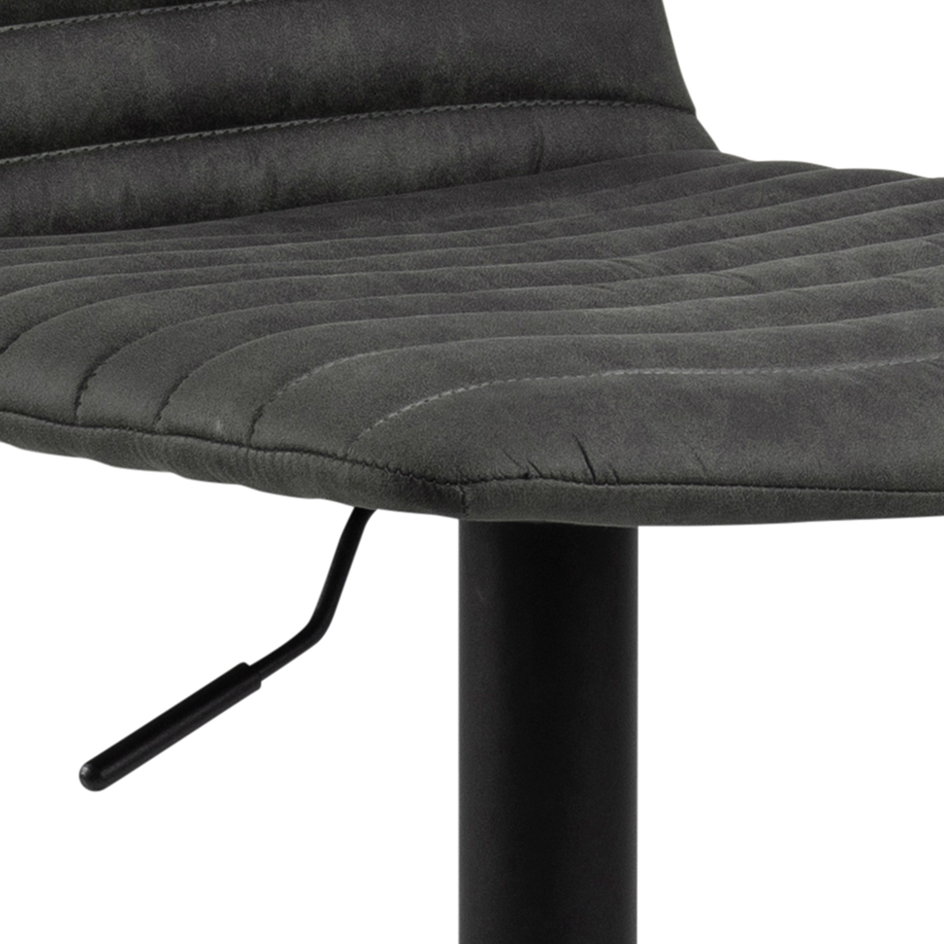 Kimmy Bar Stool in Grey Fabic Set of 2 – FTG, view 7