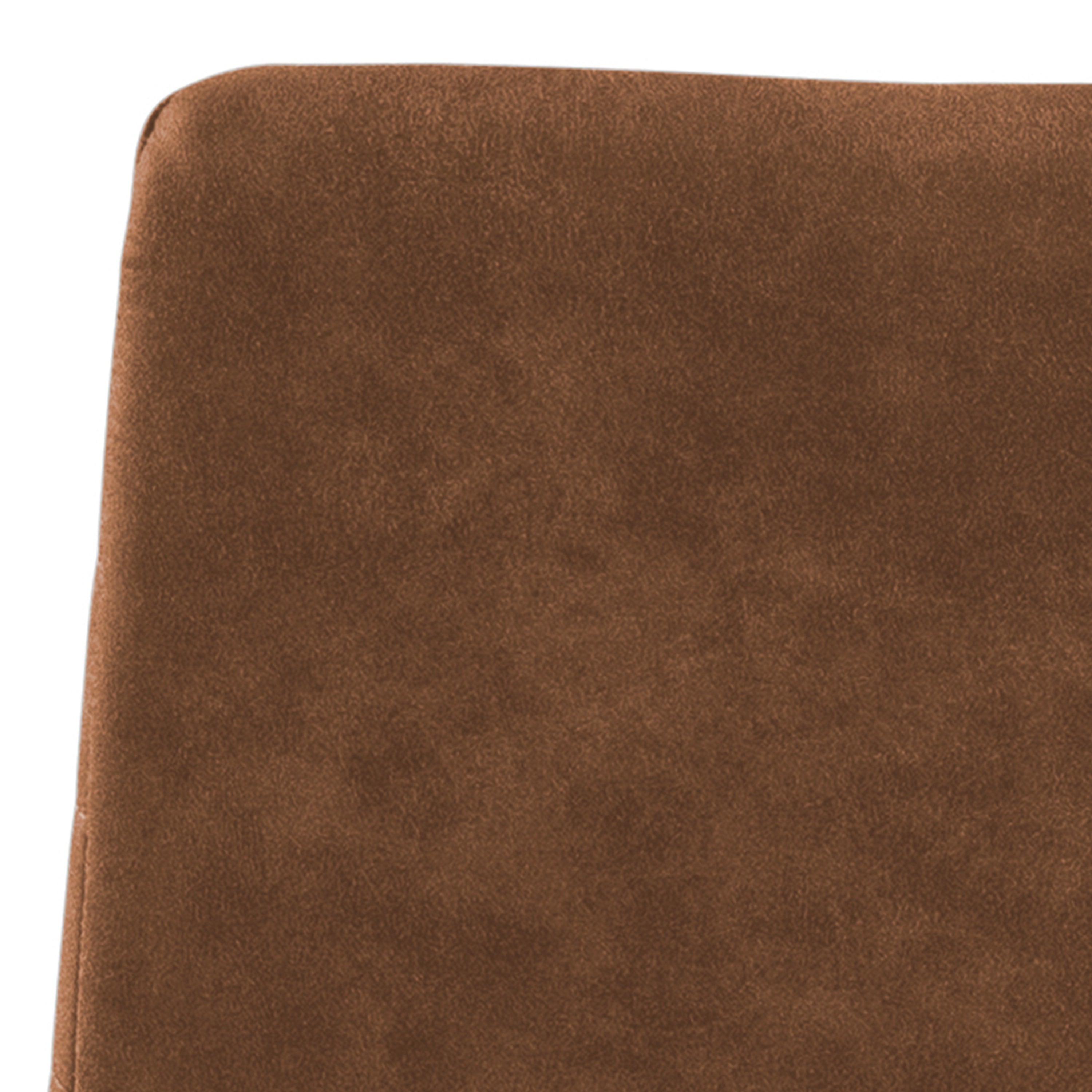 Kimmy Bar Stool with Brown Fabric in Set of 2 – FTG, view 6