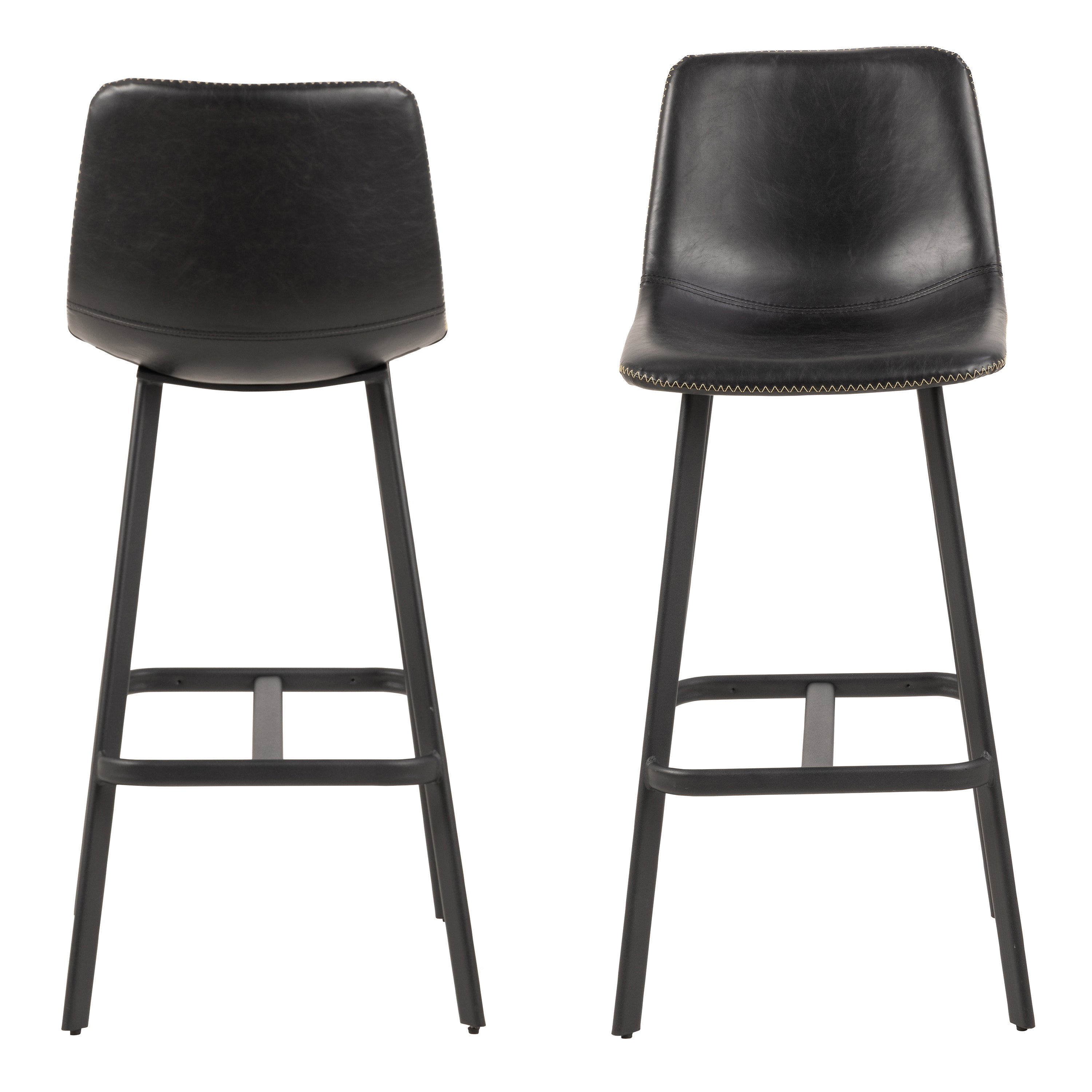 I_Oregon Bar Chair in Black Set of 2 – FTG, view 2