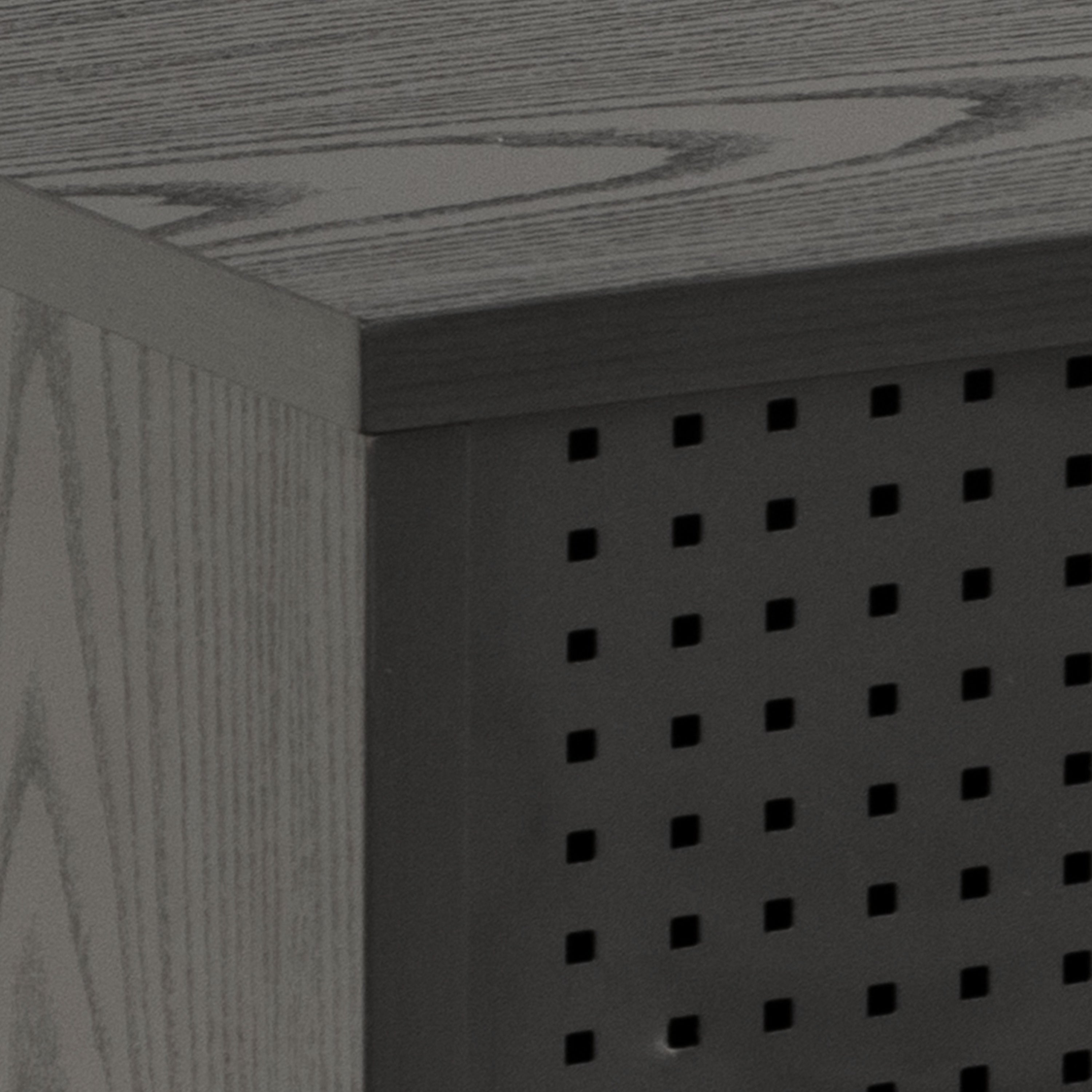Angus TV Unit in Black – FTG, view 7