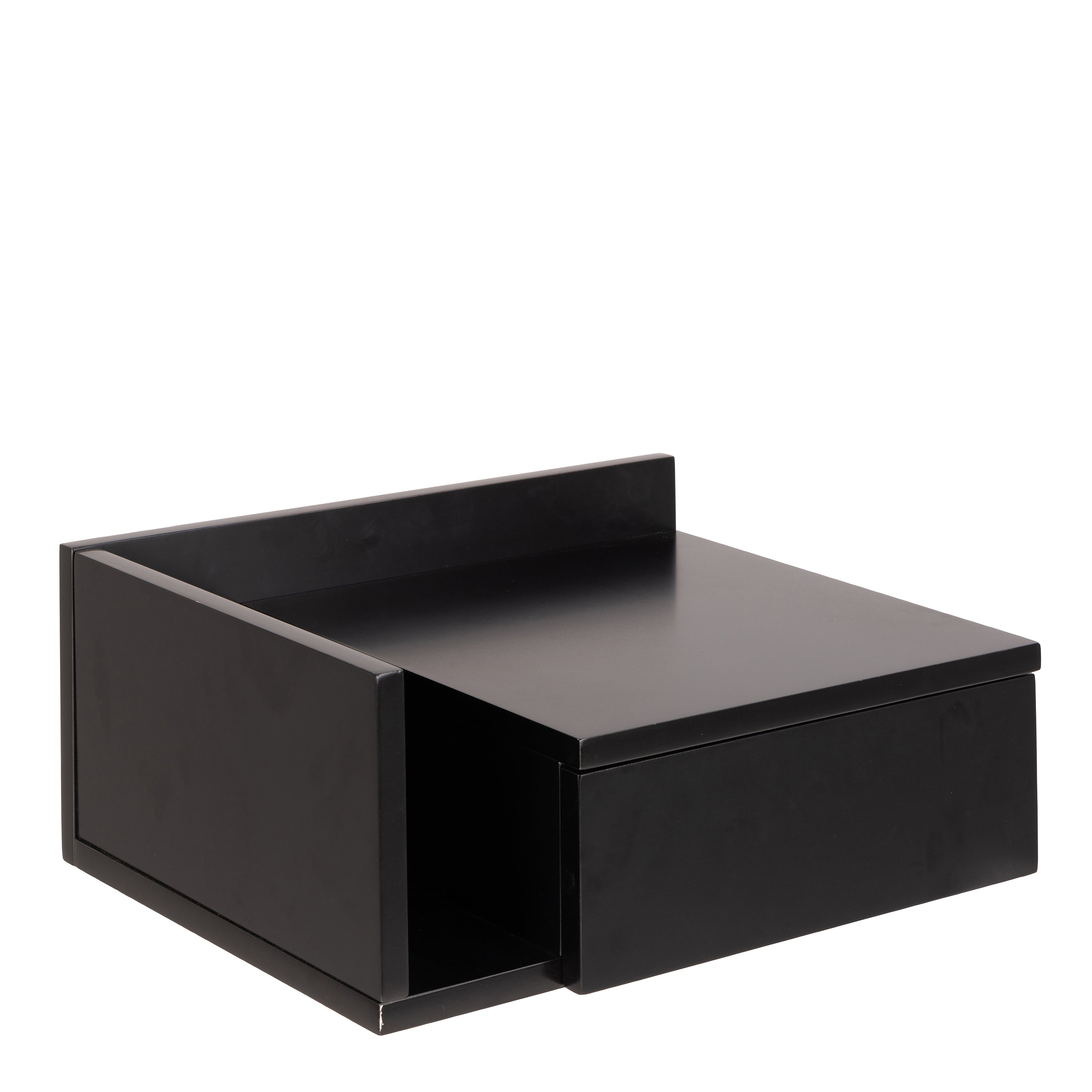 Ashlan Bedside Table in Black – FTG, view 5