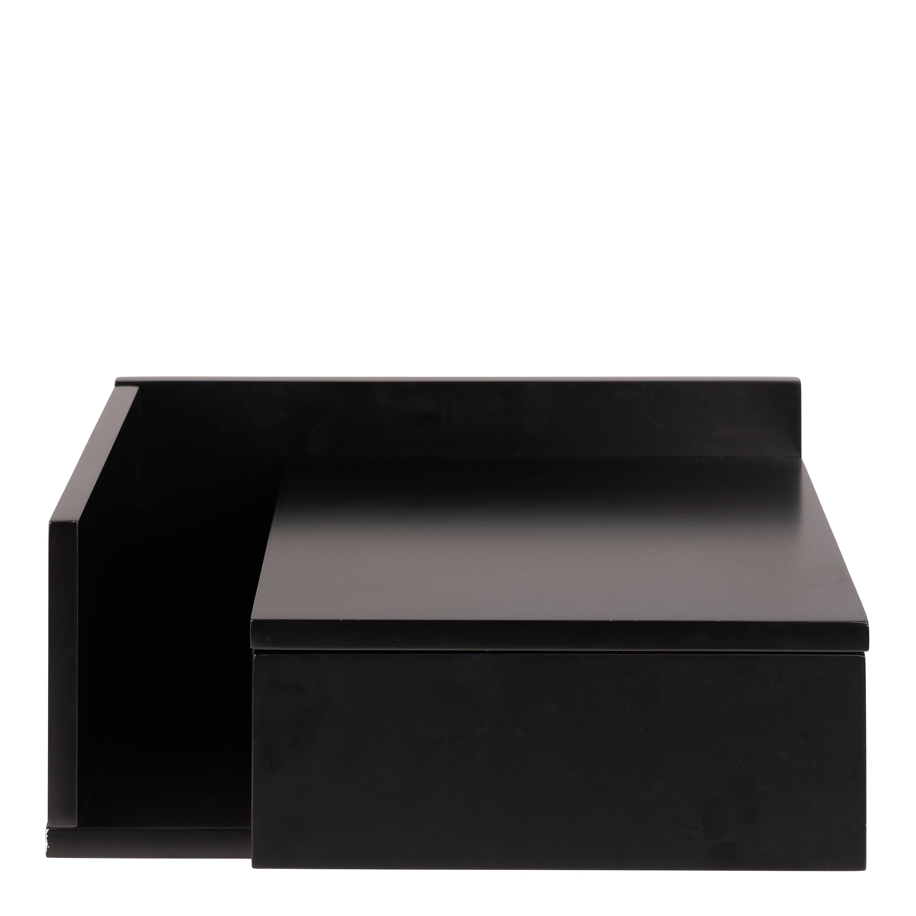 Ashlan Bedside Table in Black – FTG, view 6