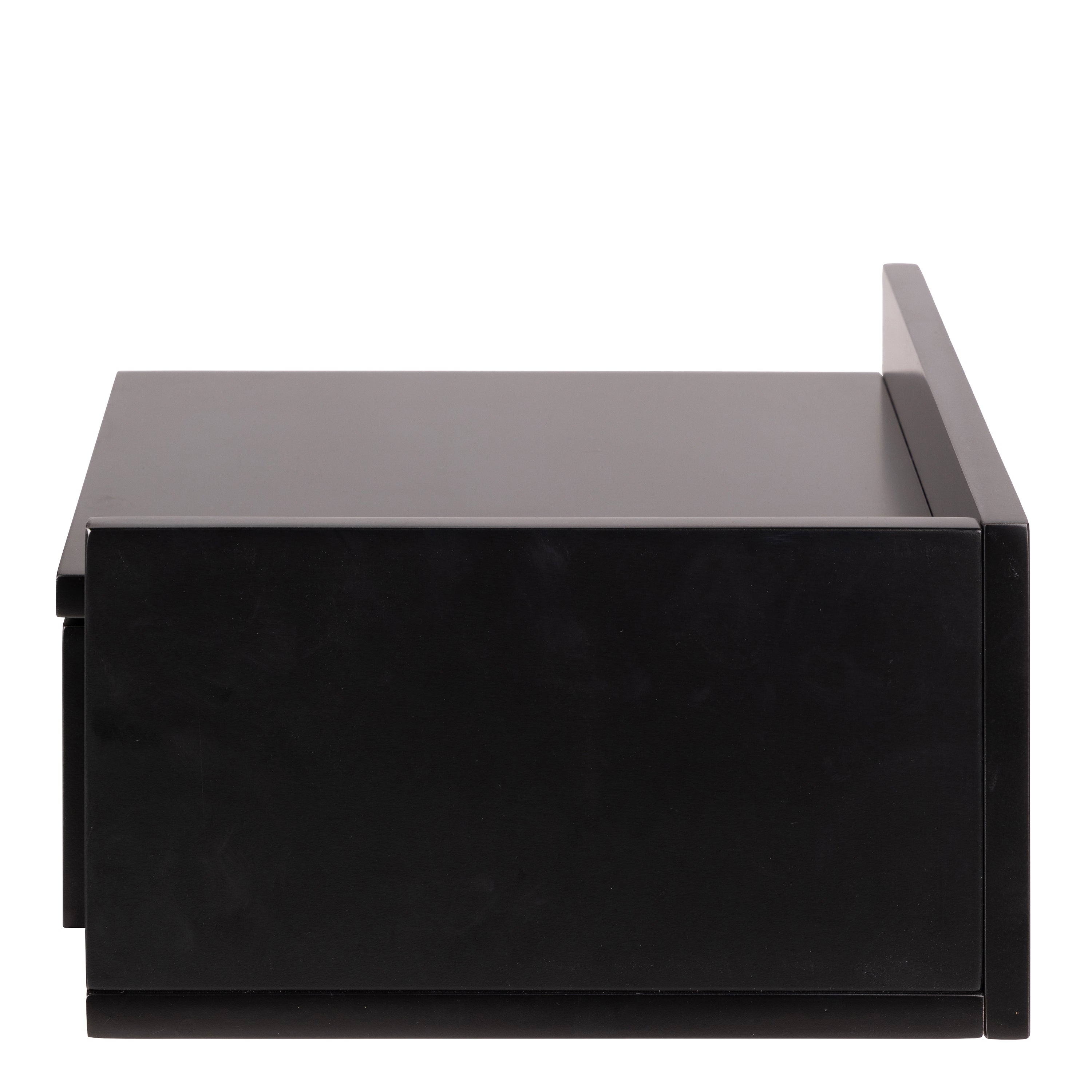 Ashlan Bedside Table in Black – FTG, view 7