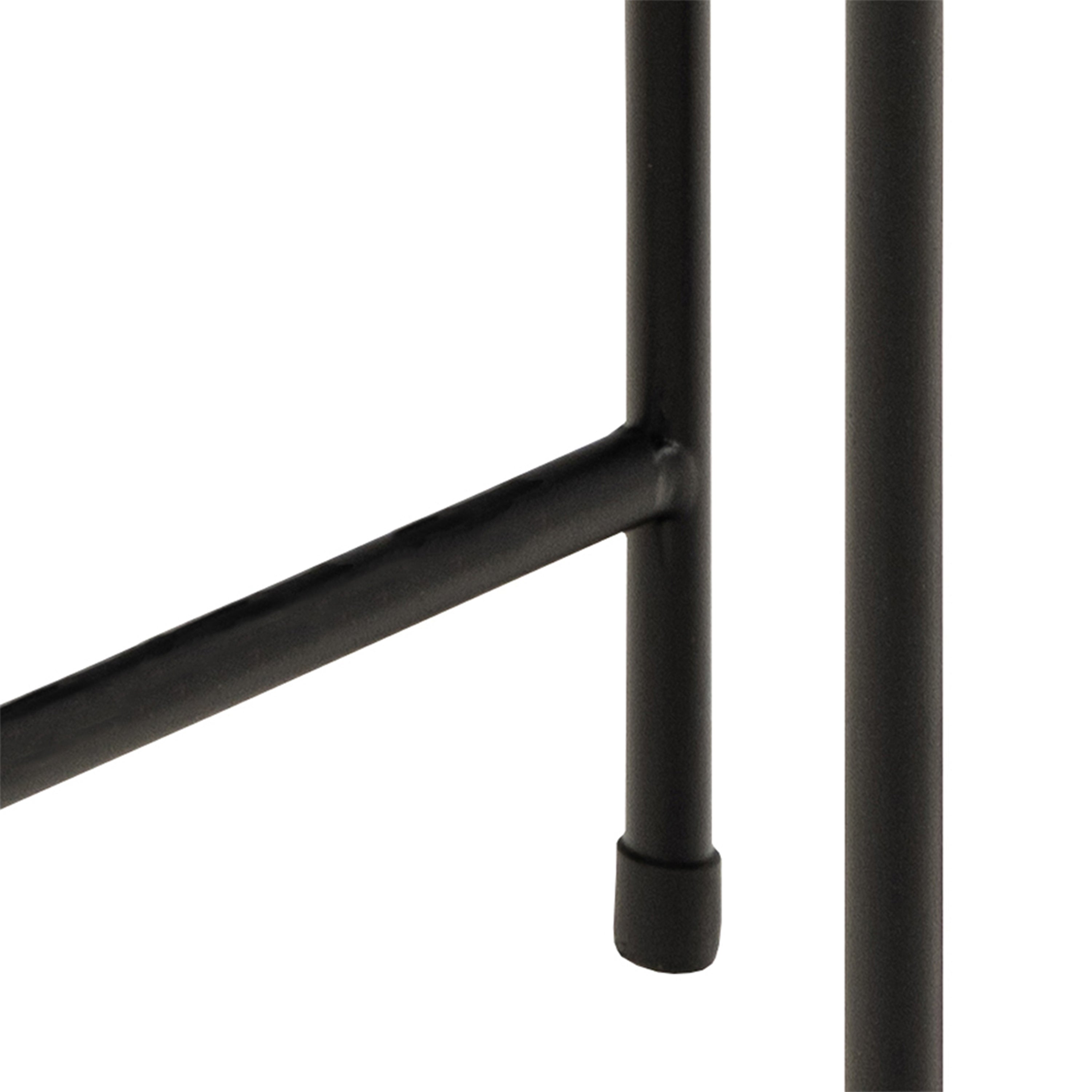 Avila Side Table with Brown Marble Top 52x40cm – FTG, view 6