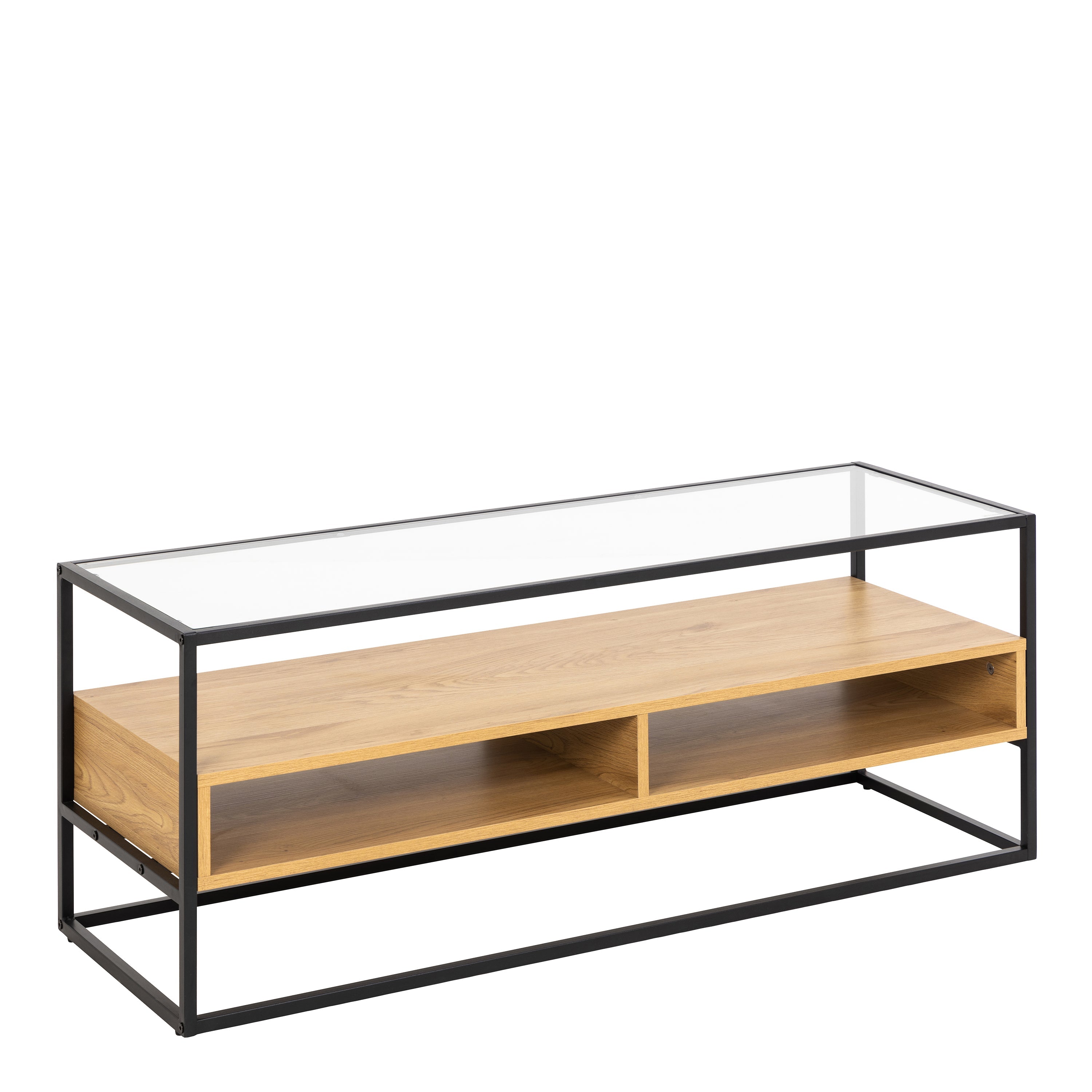 Randolf TV Unitin Black and Oak – FTG