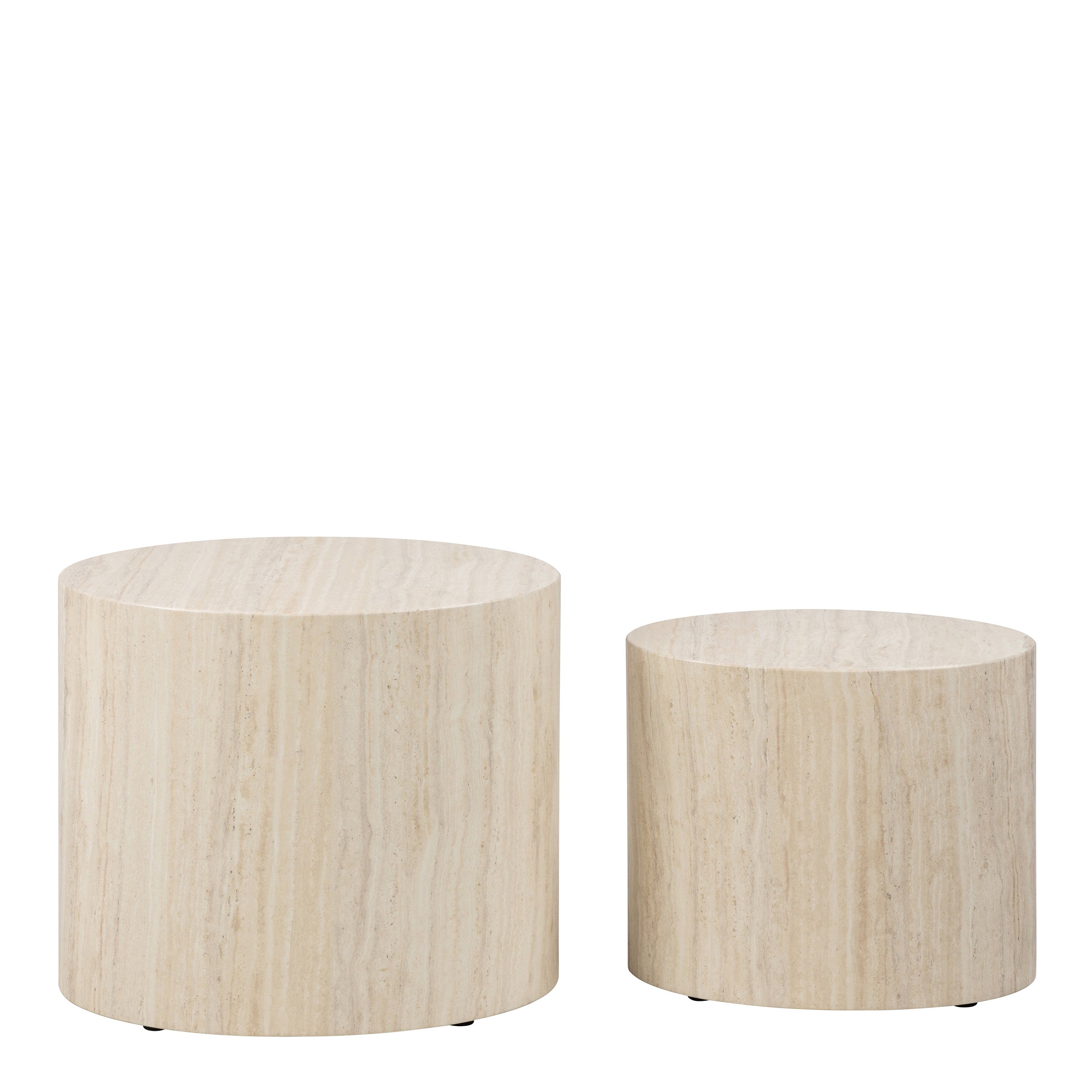 Mice Oval Coffee Table Set in Light Oak – FTG, view 2