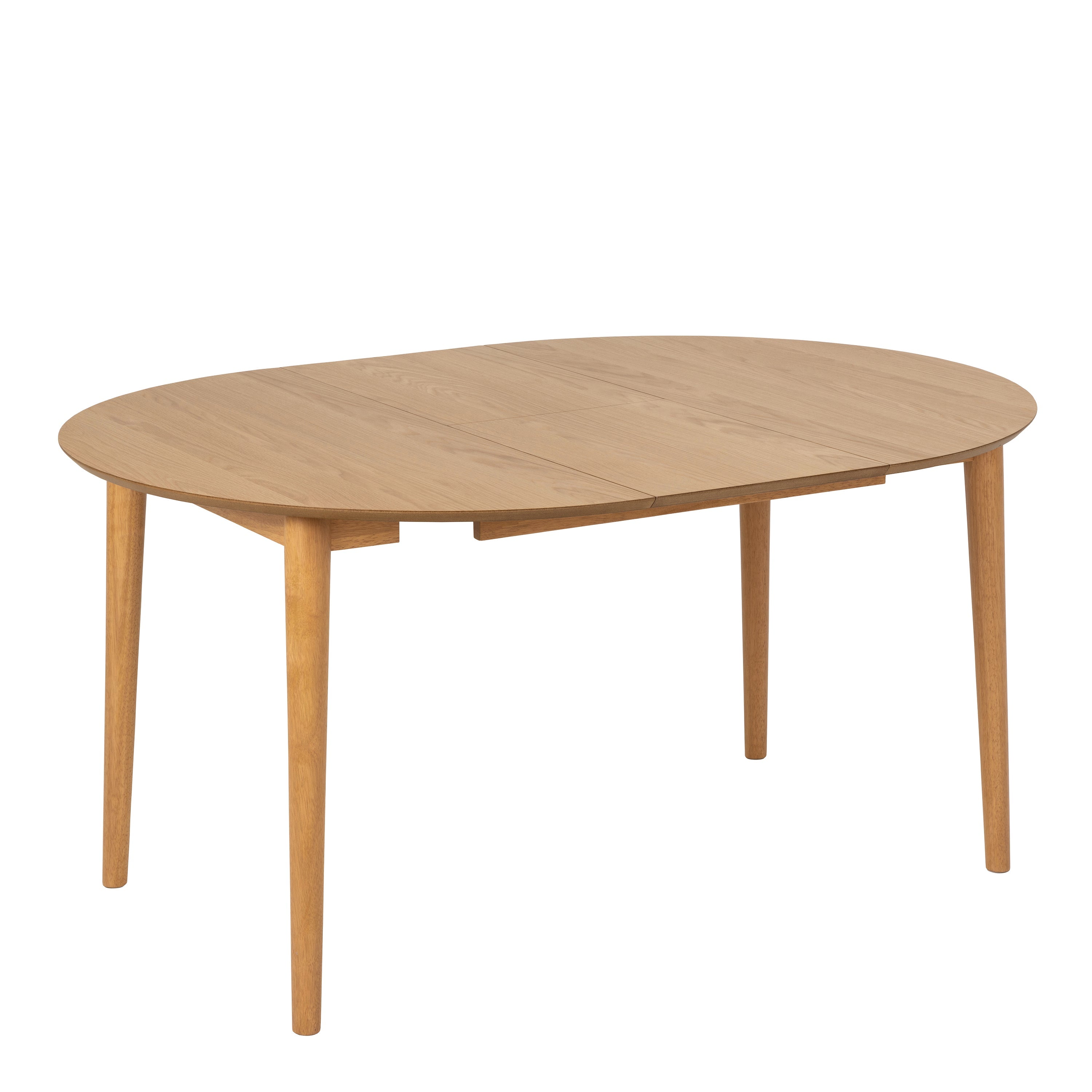 Montreux Round Extending Dining Table in Oak 115-154 cm – FTG, view 3