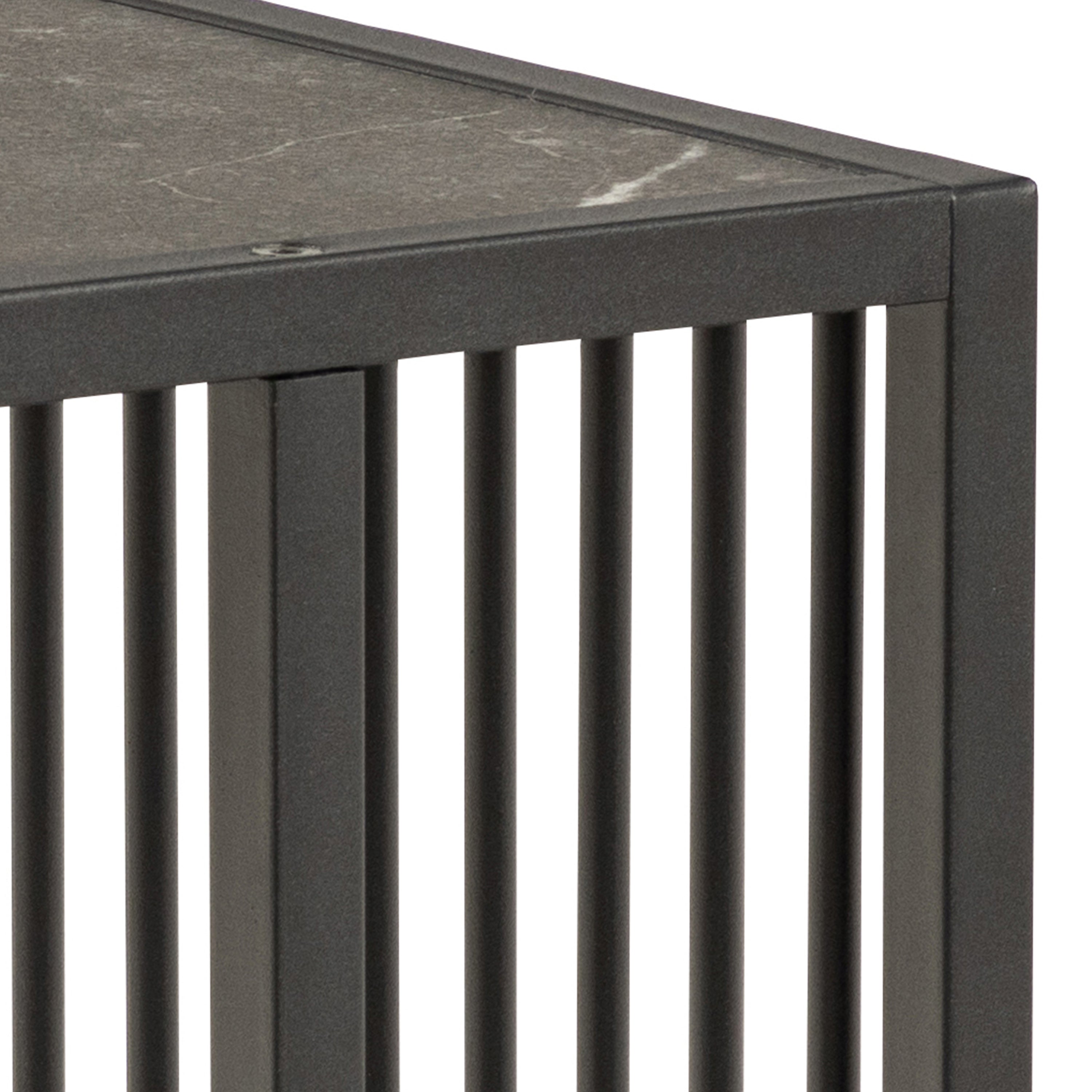 Strington Tall Side Table in Black – FTG, view 6