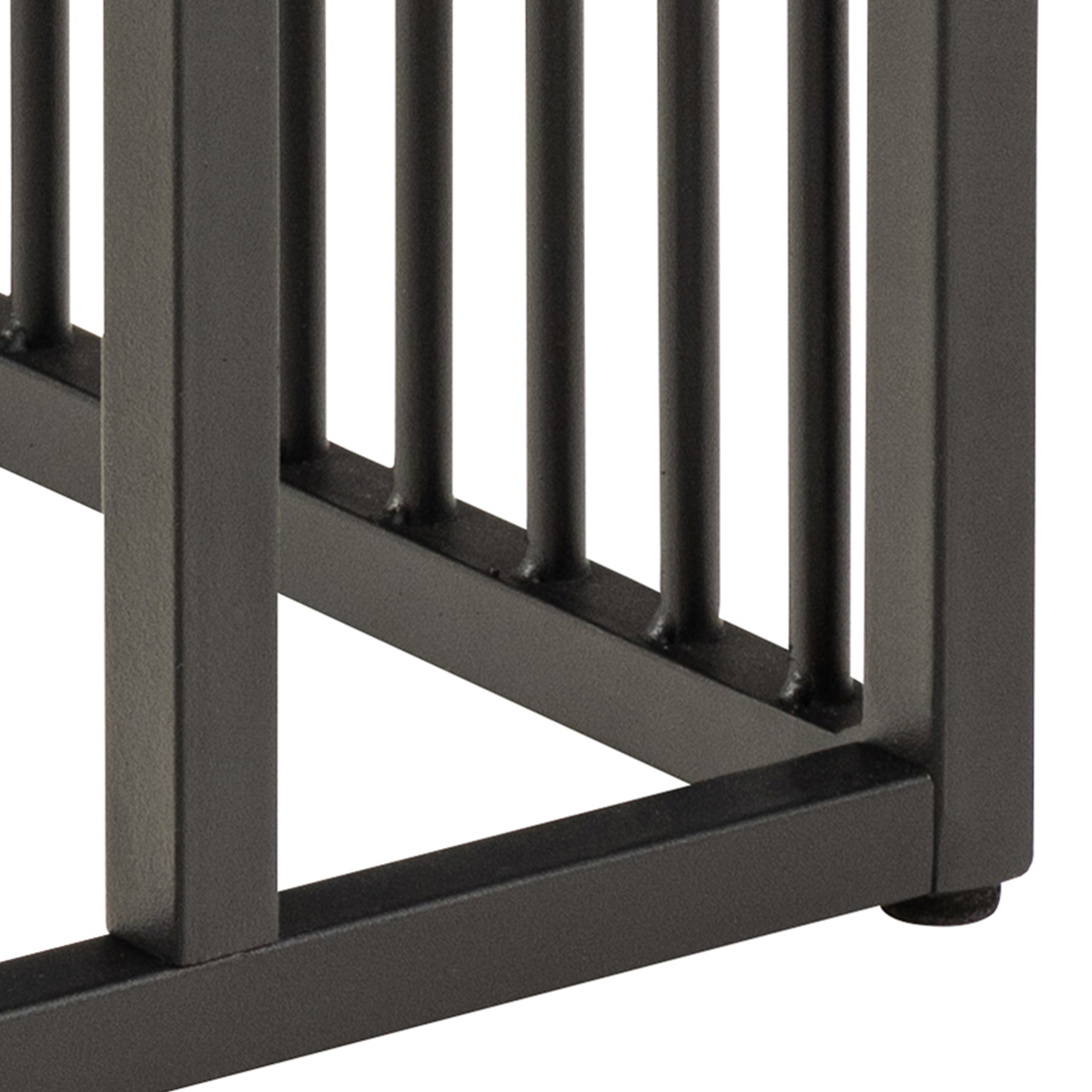 Strington Tall Side Table in Black – FTG, view 7