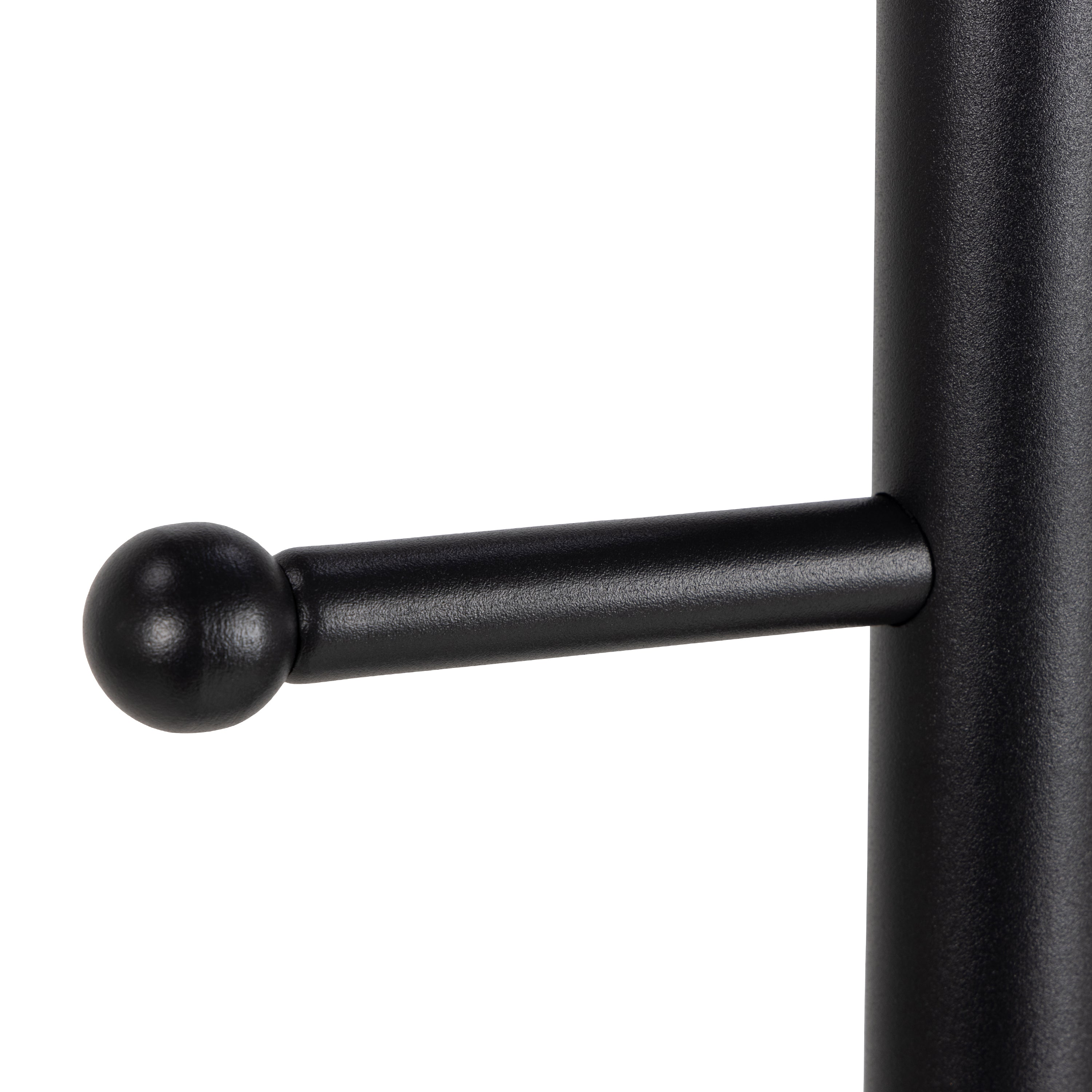 Aspen Coat Hanger in Black – FTG, view 4