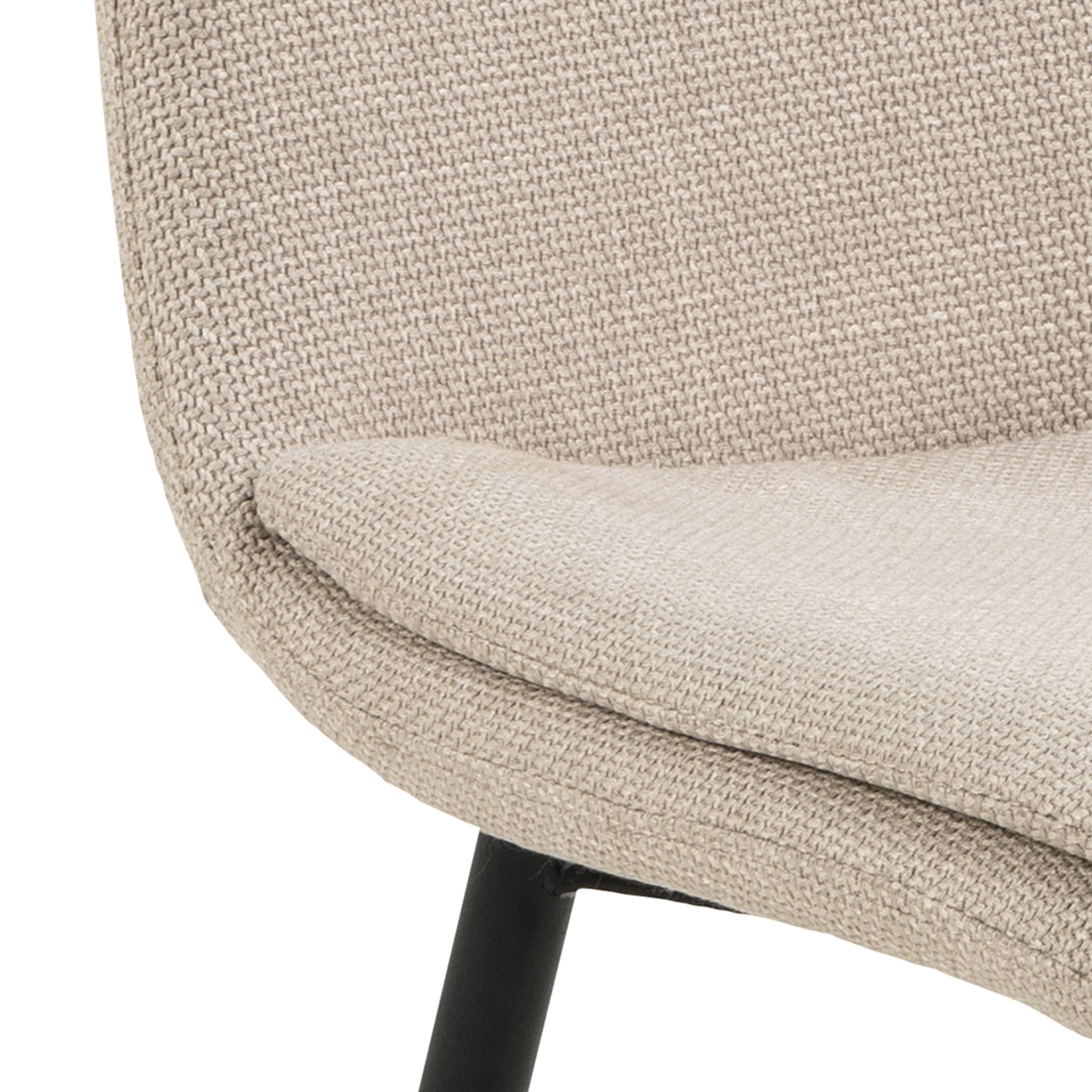 Becca Dining Chair in Beige Set of 4 – FTG, view 6
