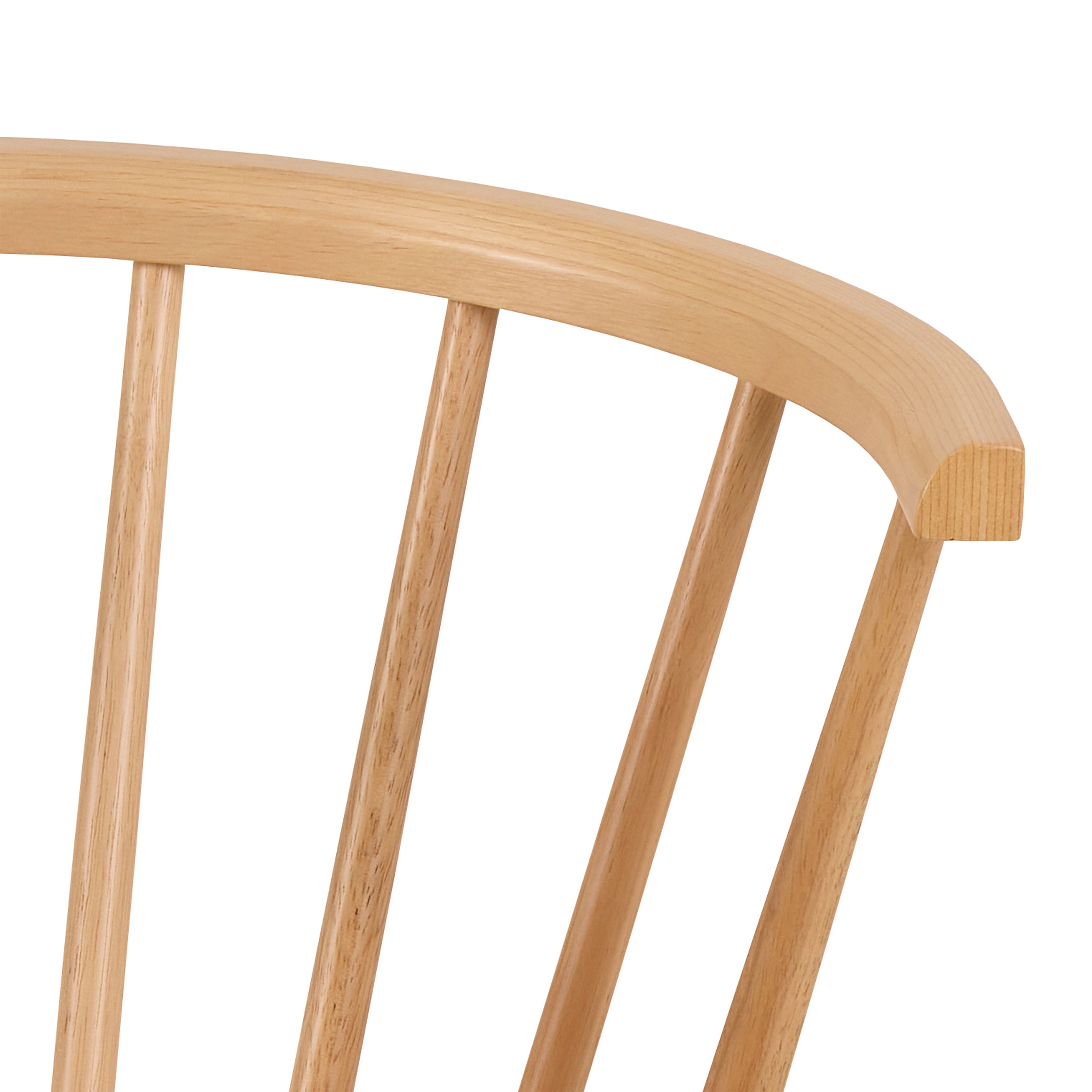 Ida Dining Chair in Oak Set of 2 – FTG, view 6