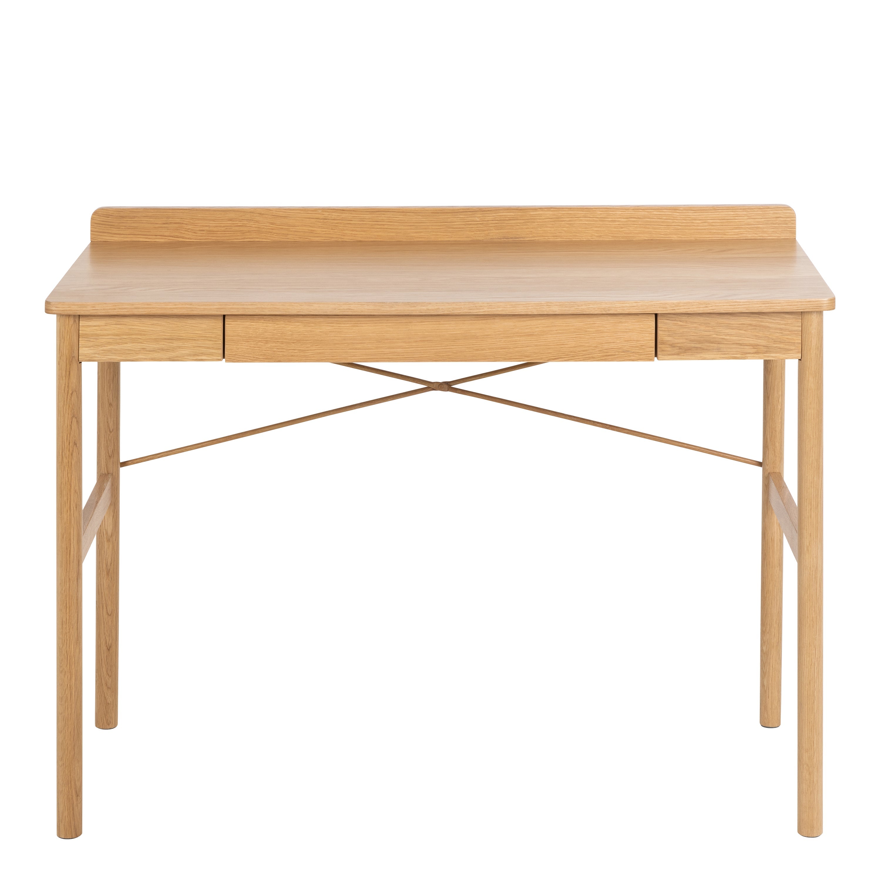 Paul Office Desk in Oak – FTG, view 2