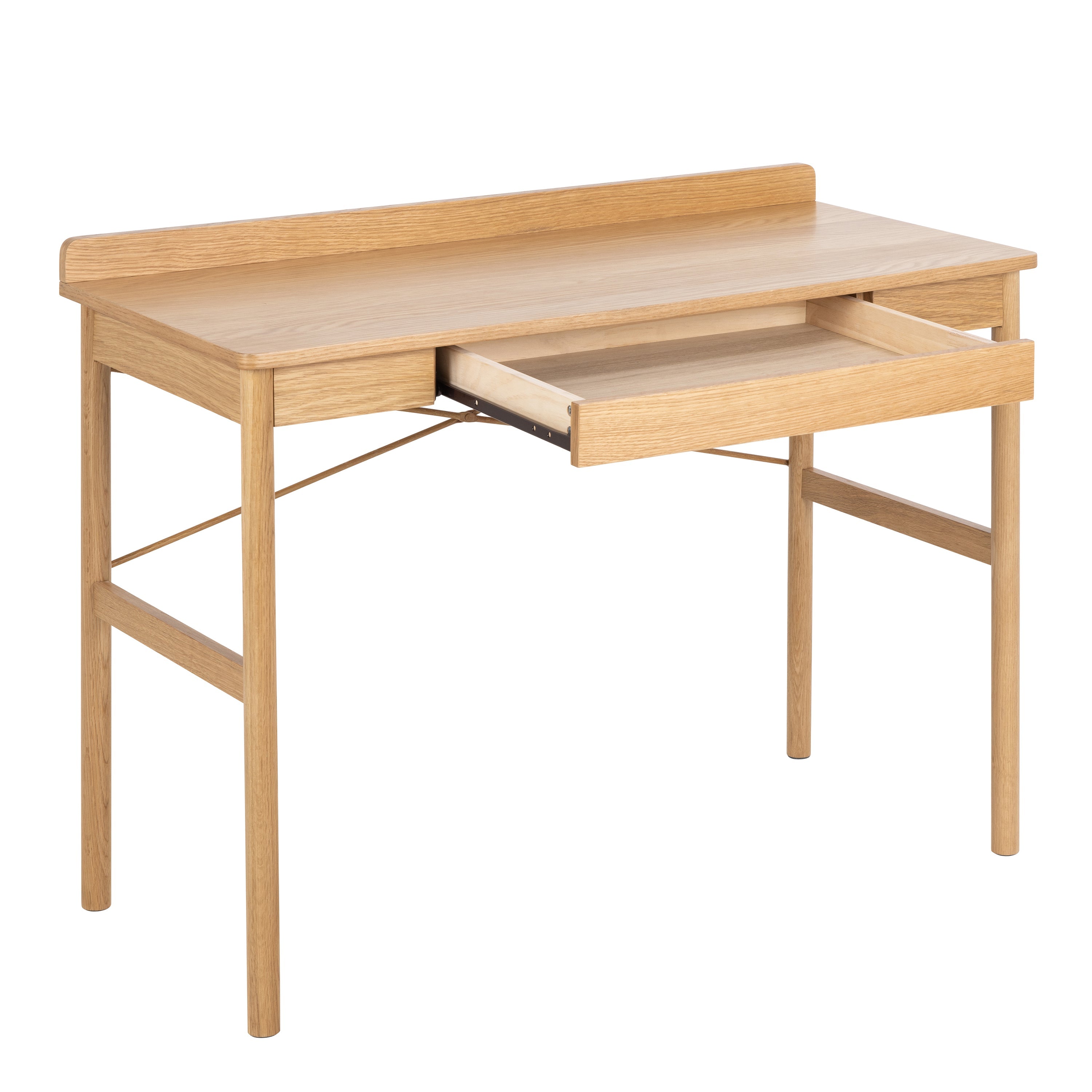 Paul Office Desk in Oak – FTG, view 4