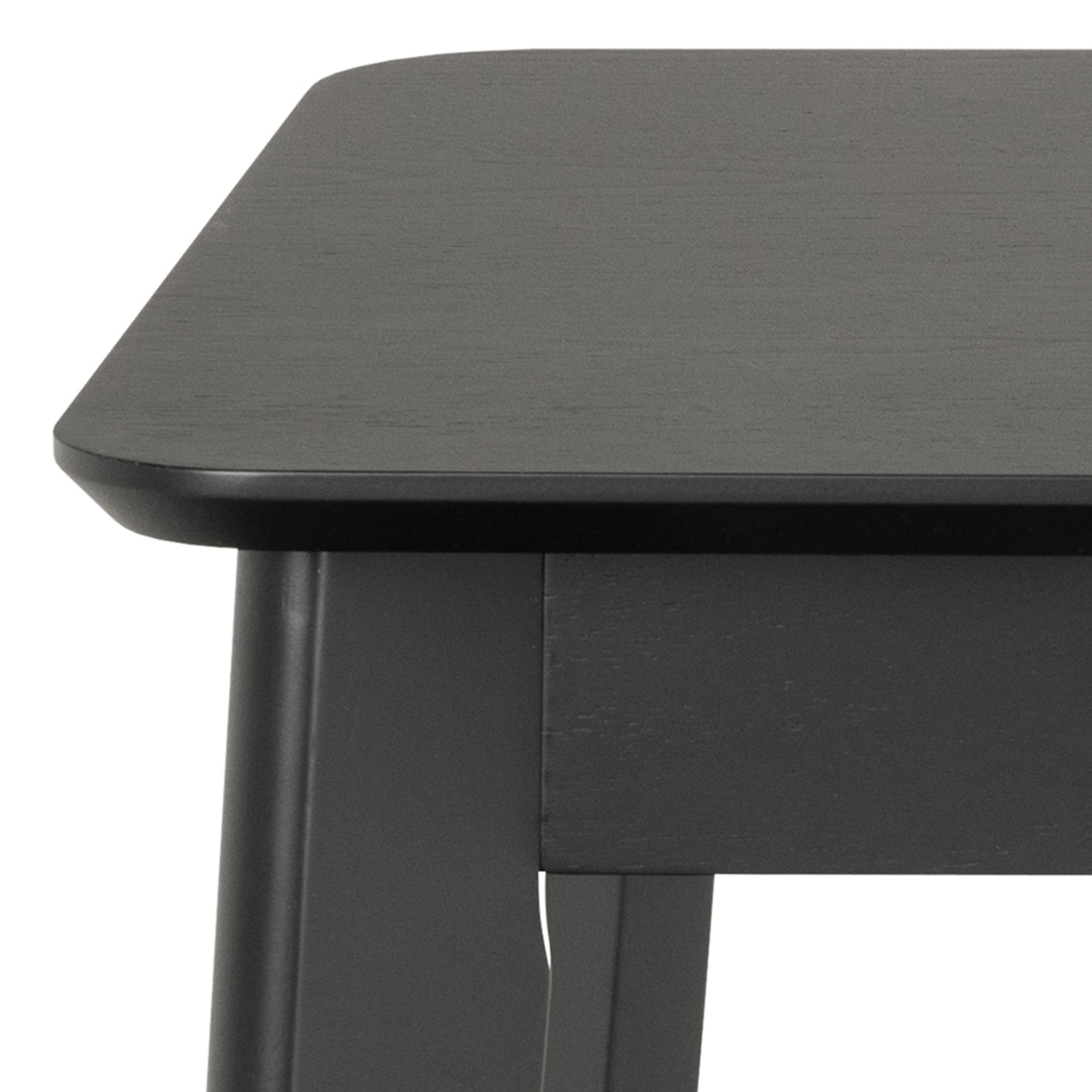 Roxby Office Desk in Black – FTG, view 8
