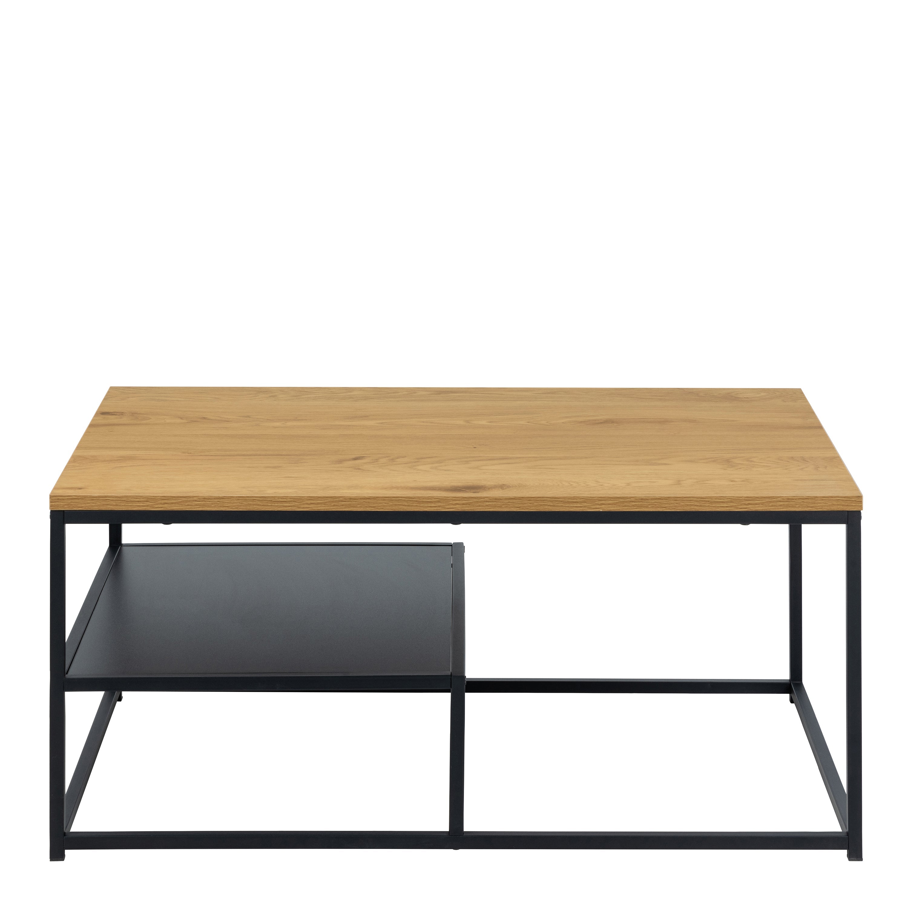Gila Coffee Table with Open Shelf in Oak – FTG, view 2