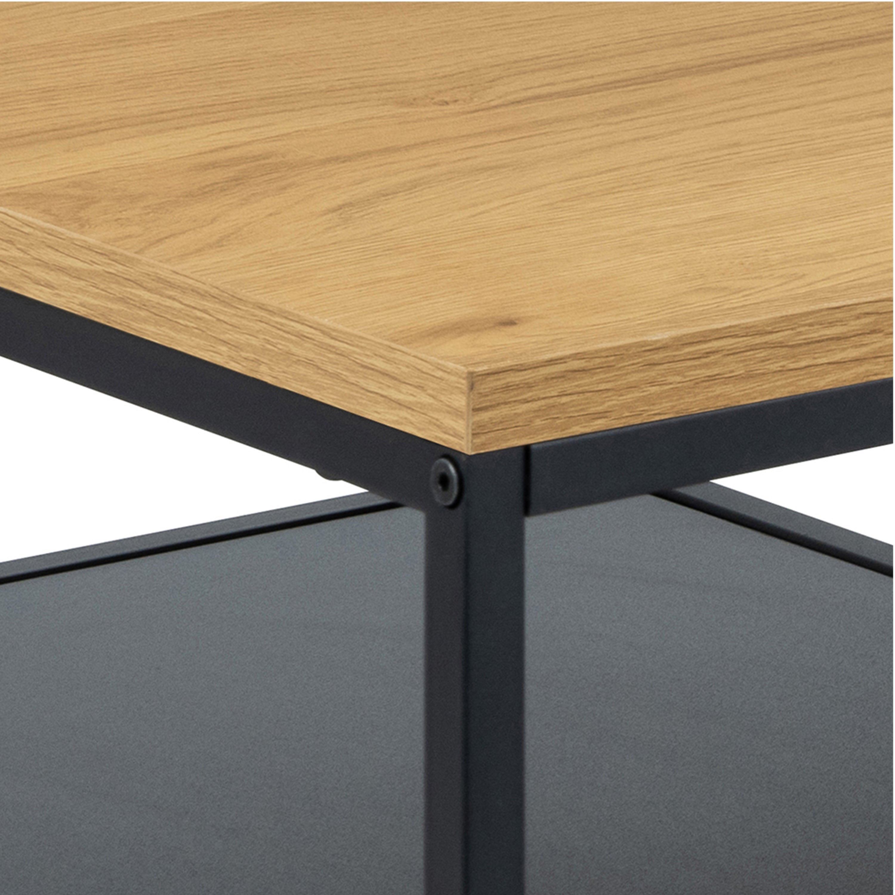 Gila Coffee Table with Open Shelf in Oak – FTG, view 6