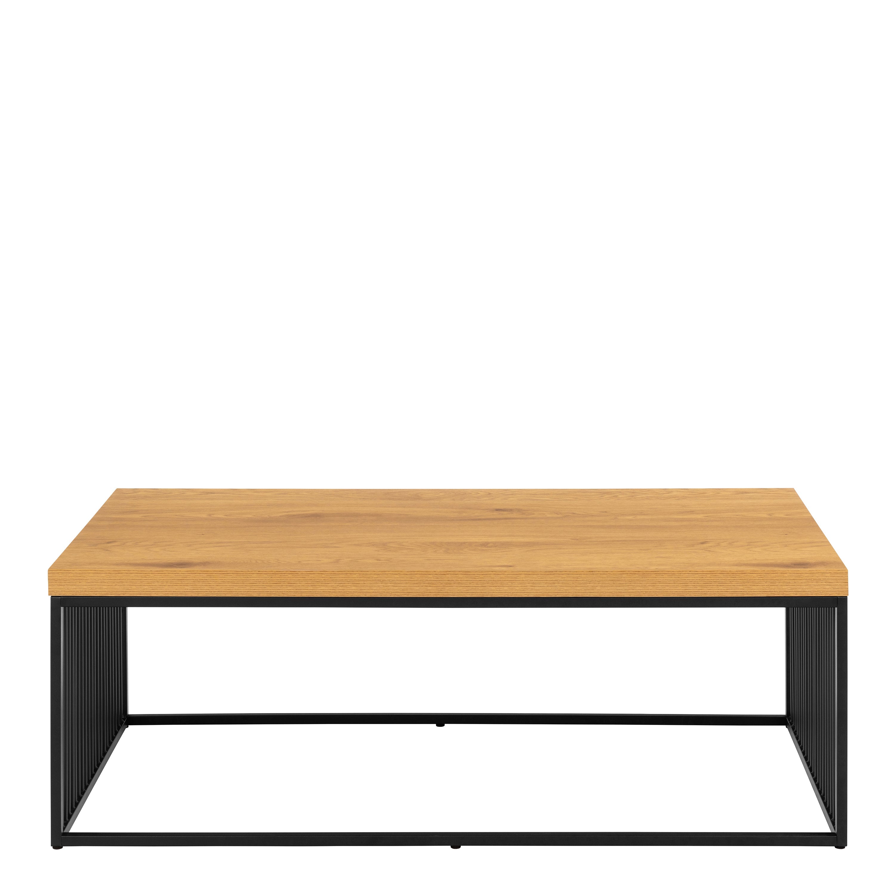 Strington Coffee Table in Black and Oak – FTG, view 2
