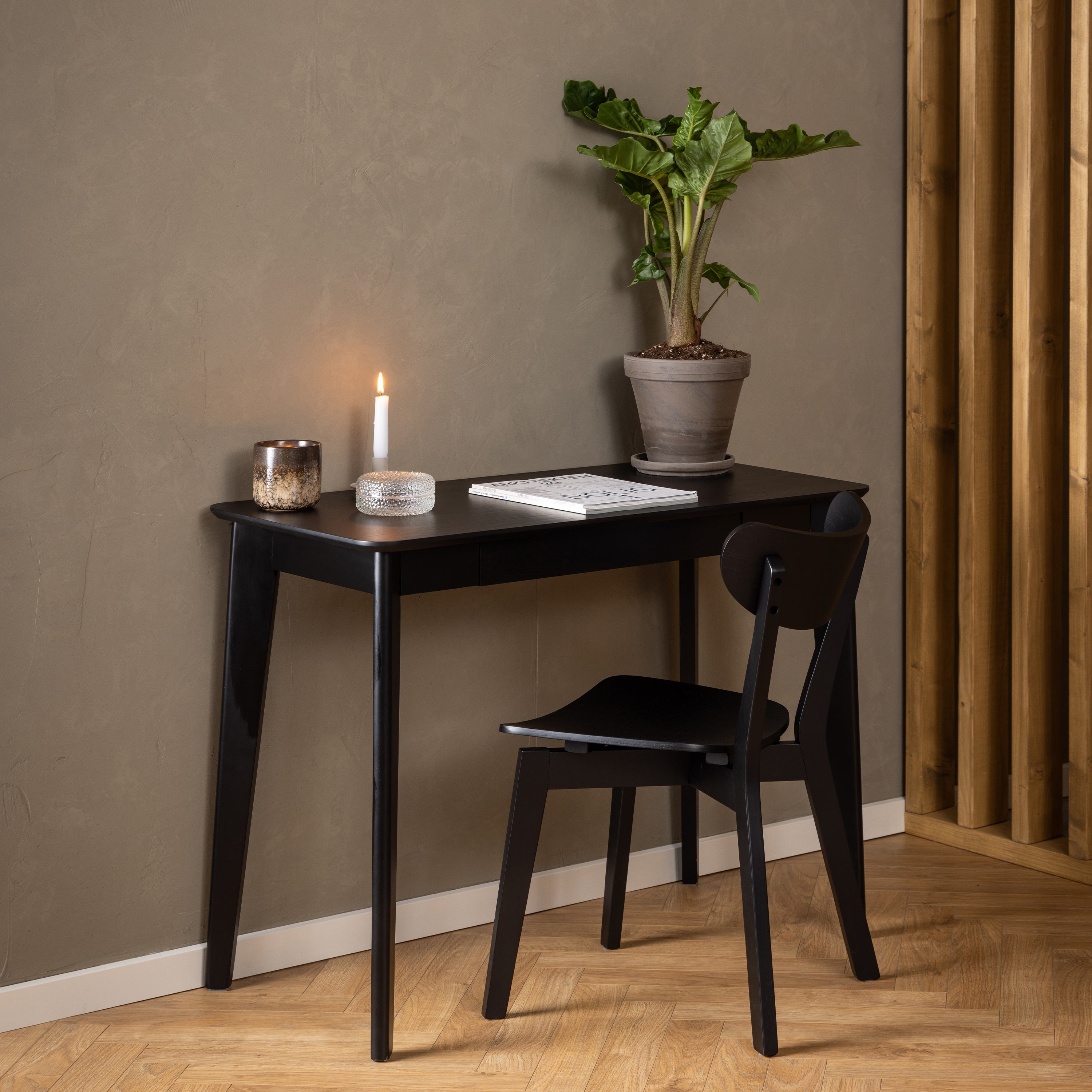 Roxby Dining Chairs in Black Set of 2 – FTG, view 6