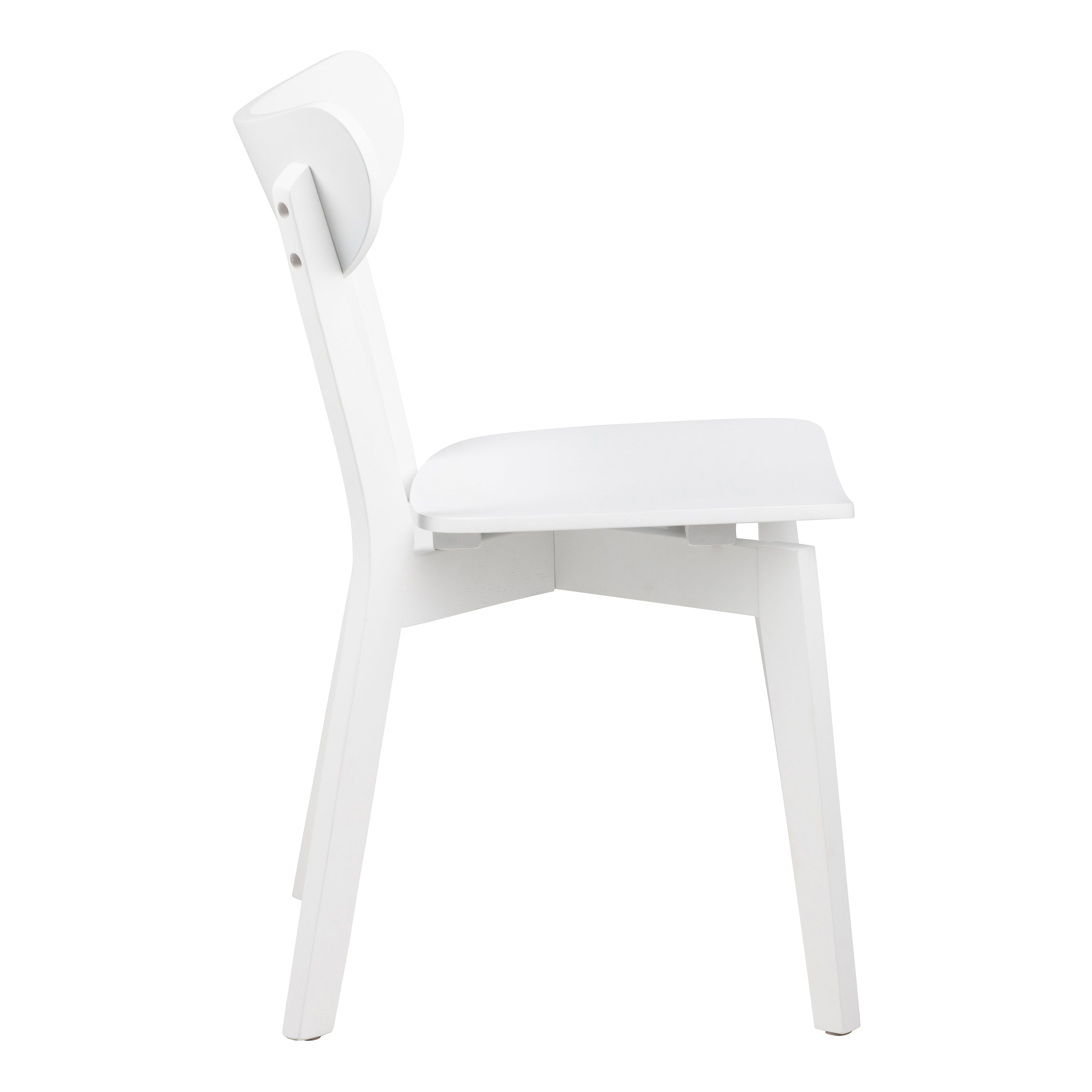 Roxby Dining Chair in White Set of 2 – FTG, view 3
