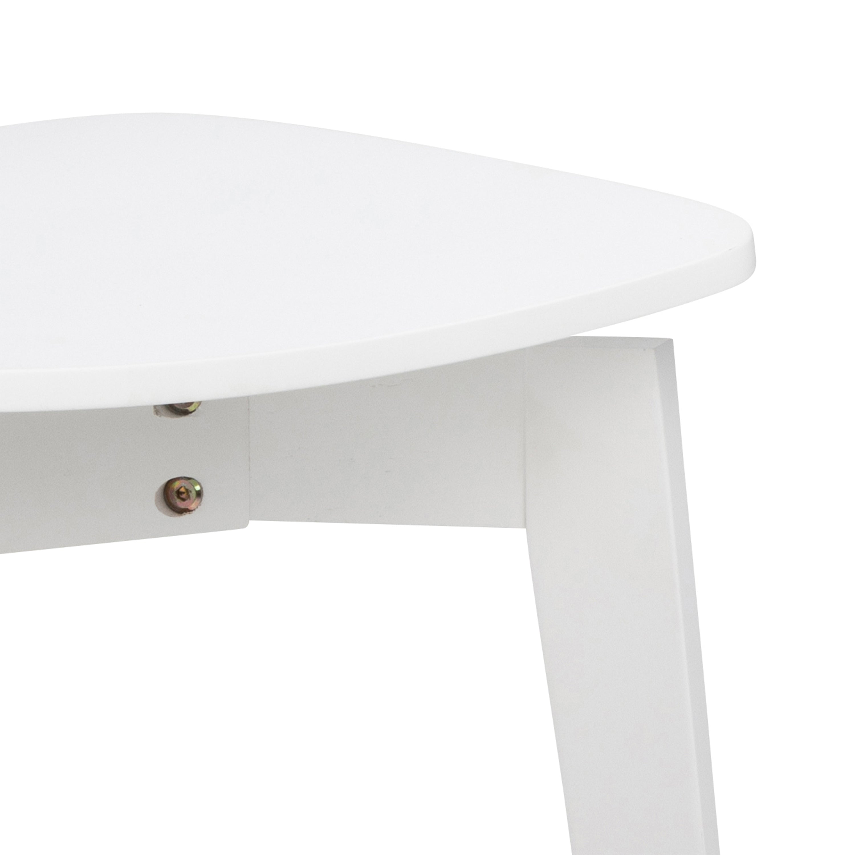 Roxby Dining Chair in White Set of 2 – FTG, view 8
