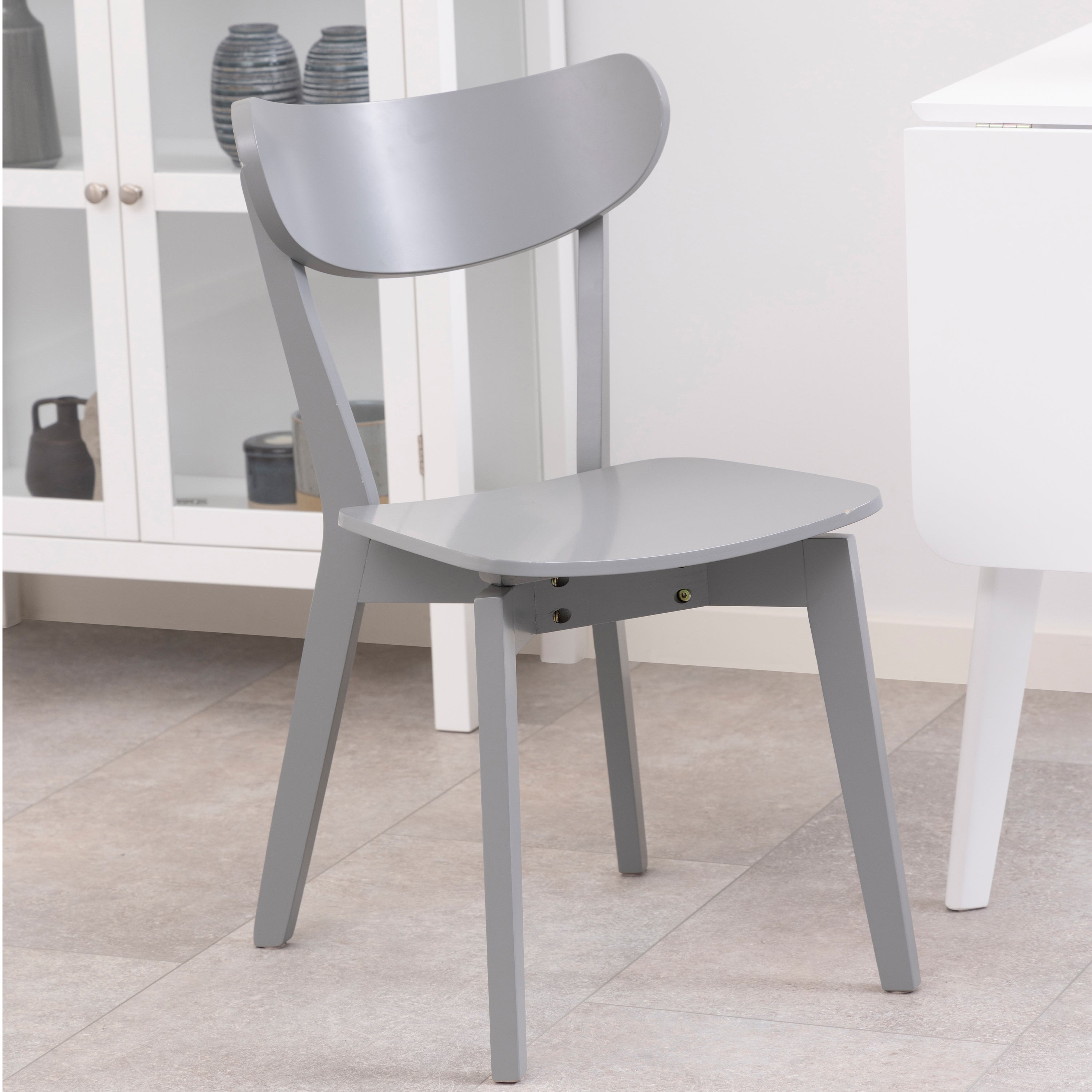 Roxby Dining Chair in Grey (Set of 2)