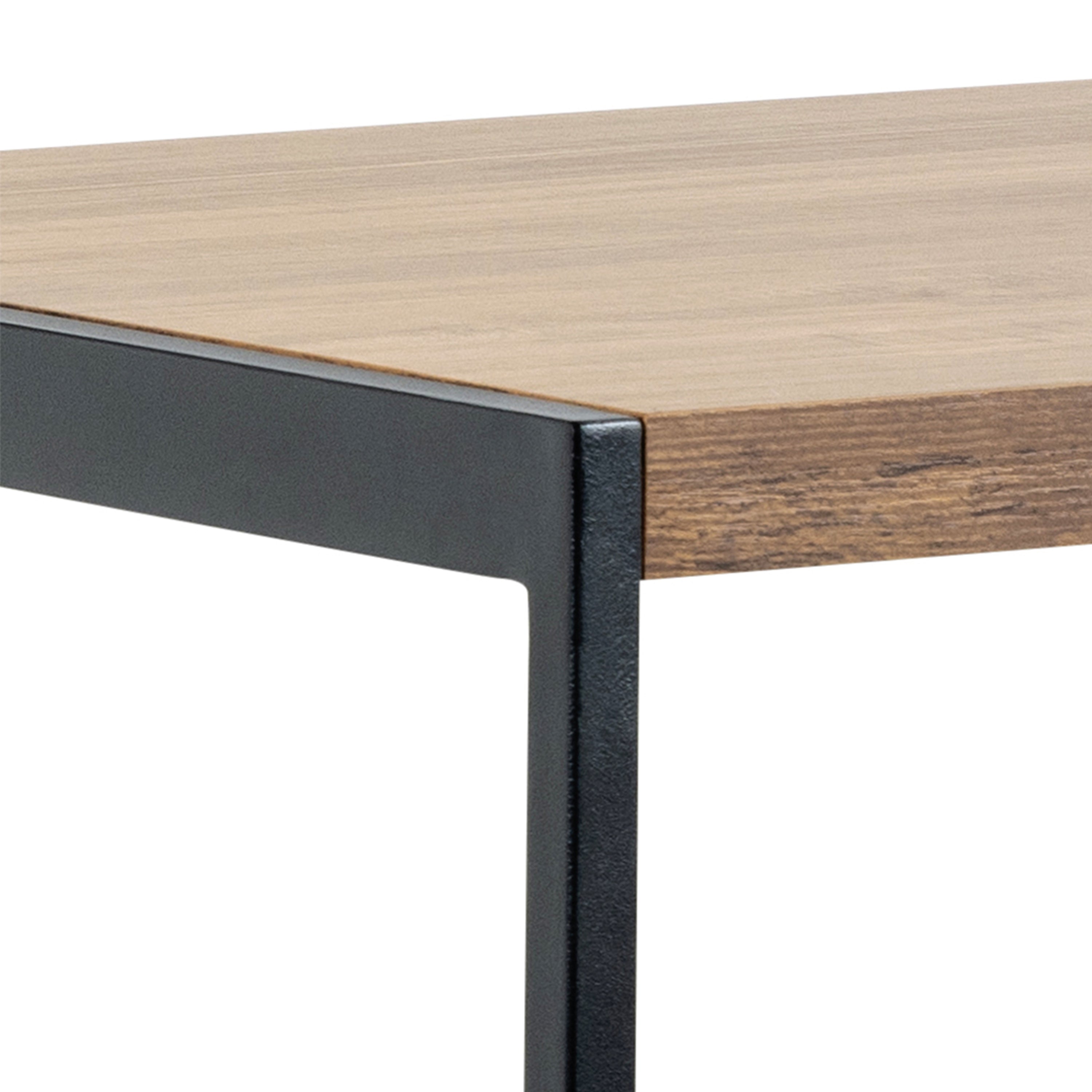 Bahamas Bar Table Set in Black and Oak – FTG, view 7