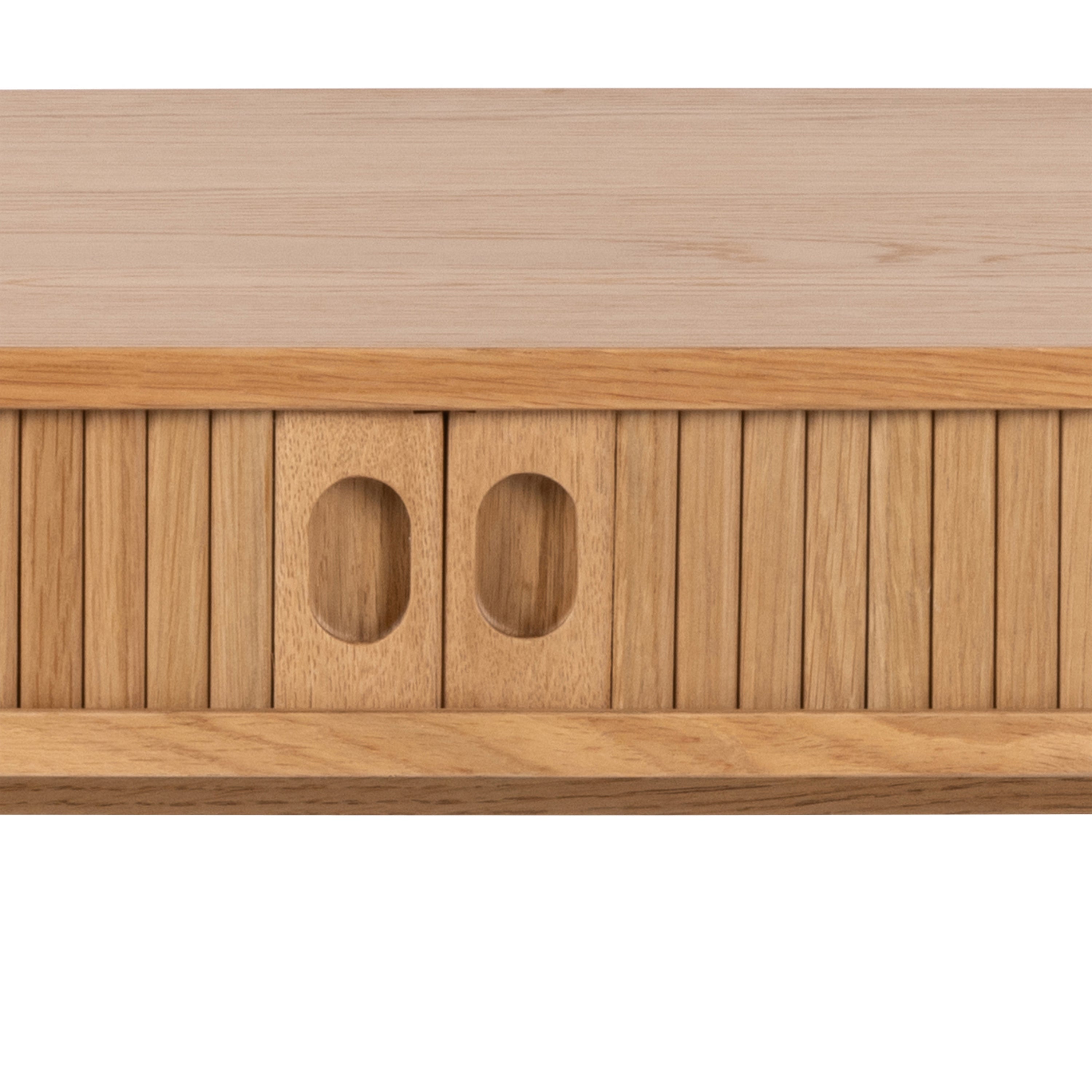 Langley Office Desk in Oak – FTG, view 8