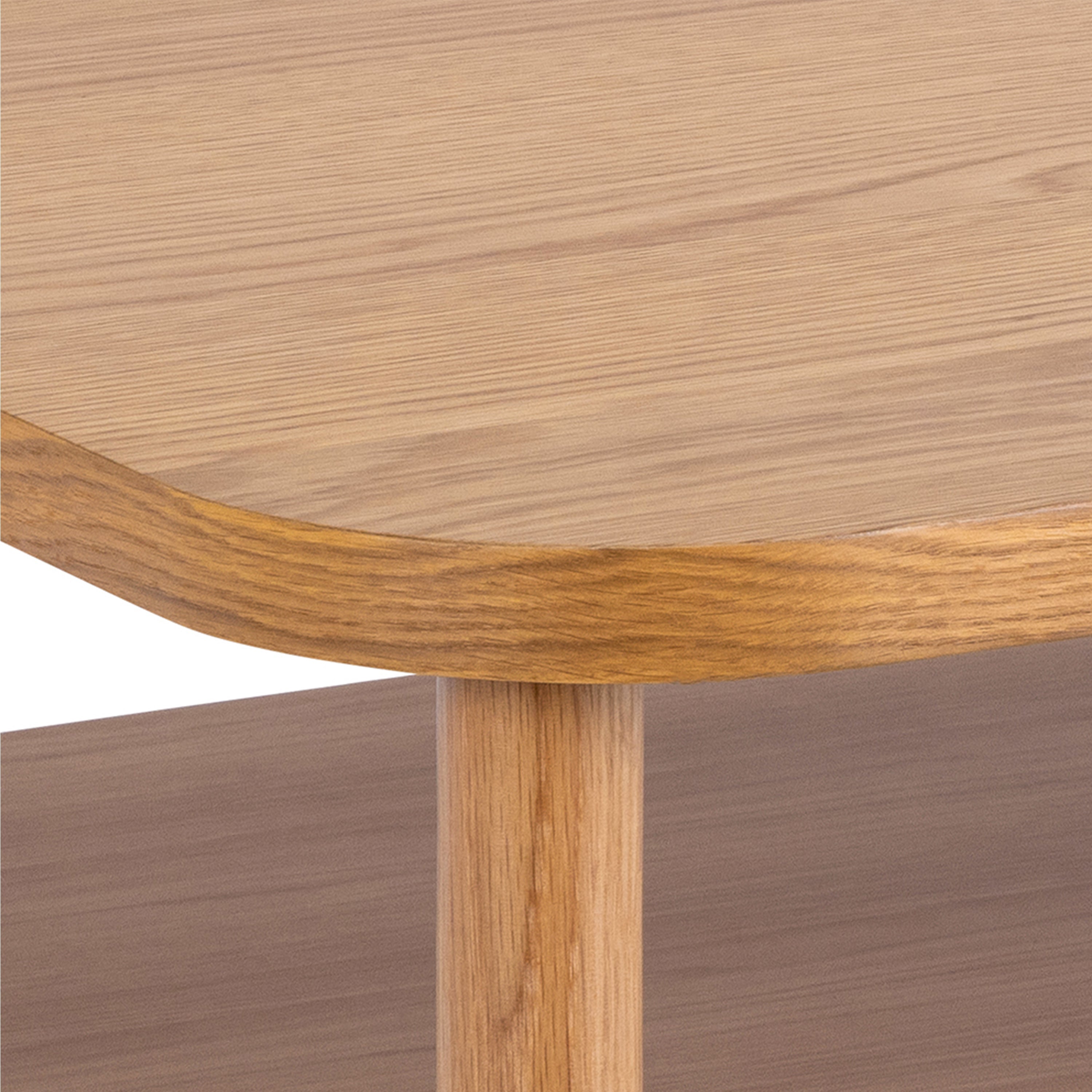 Banbury Square Coffee Table in Oak – FTG, view 7