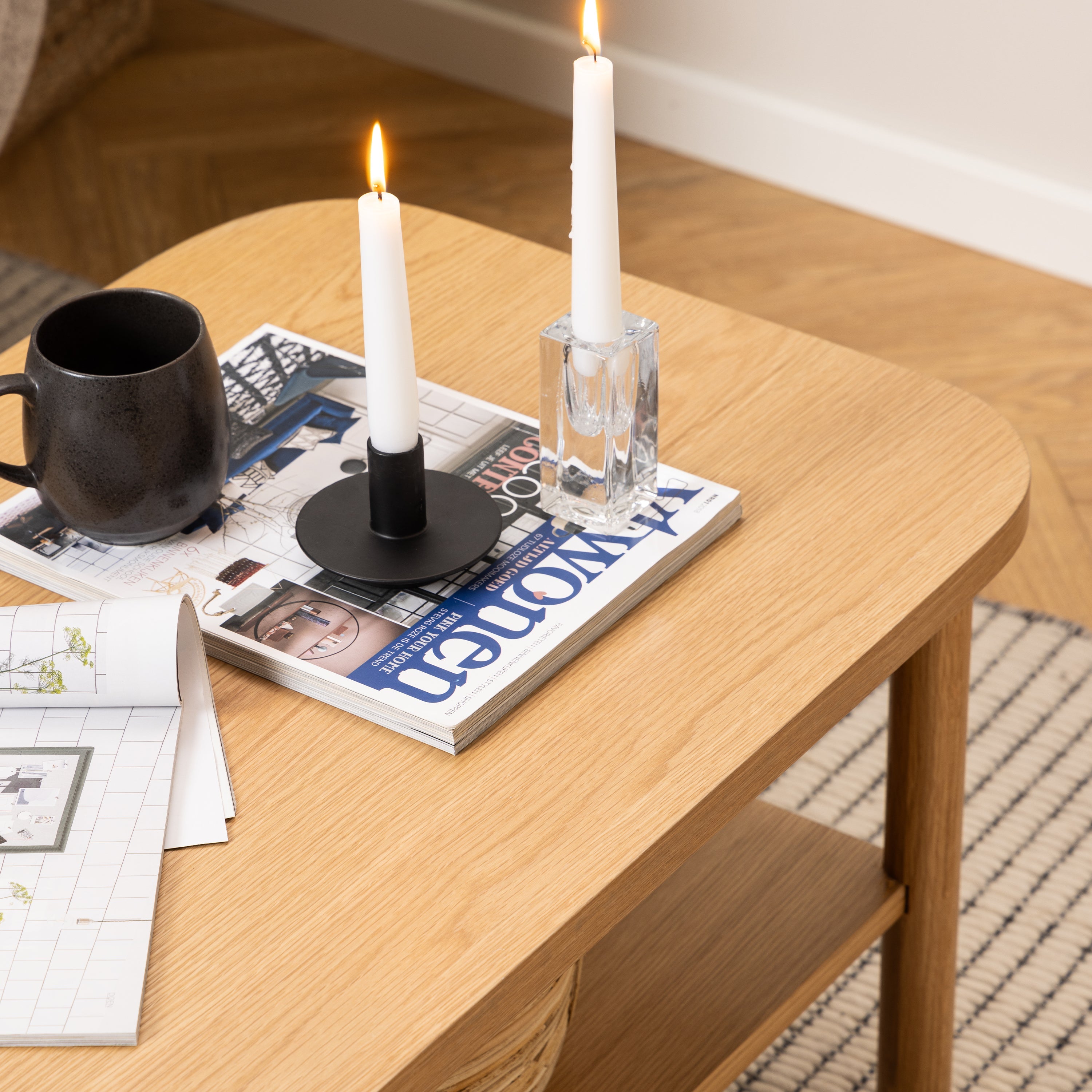 Banbury Coffee Table in Oak – FTG, view 5