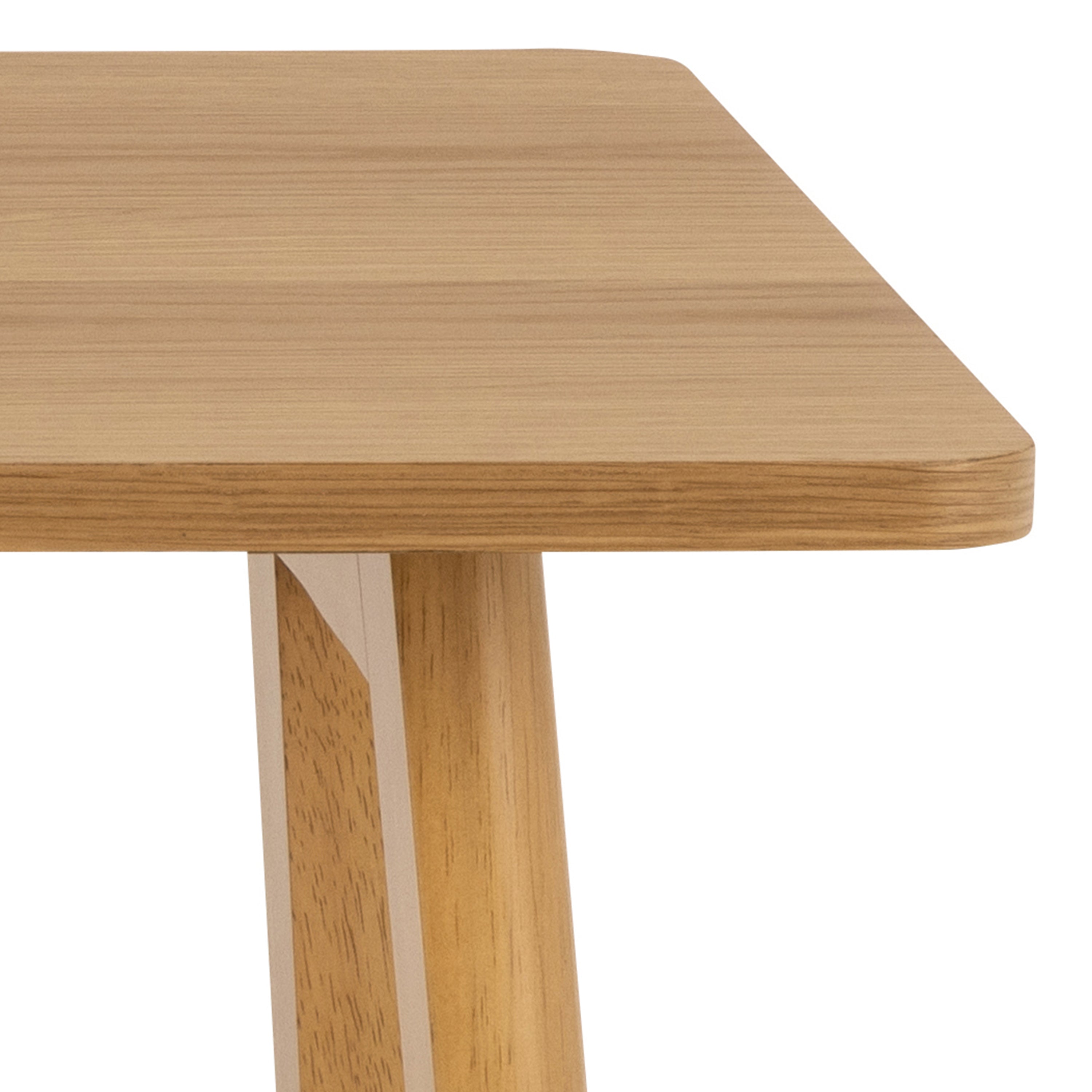 Barnett Office Desk in Oak – FTG, view 6