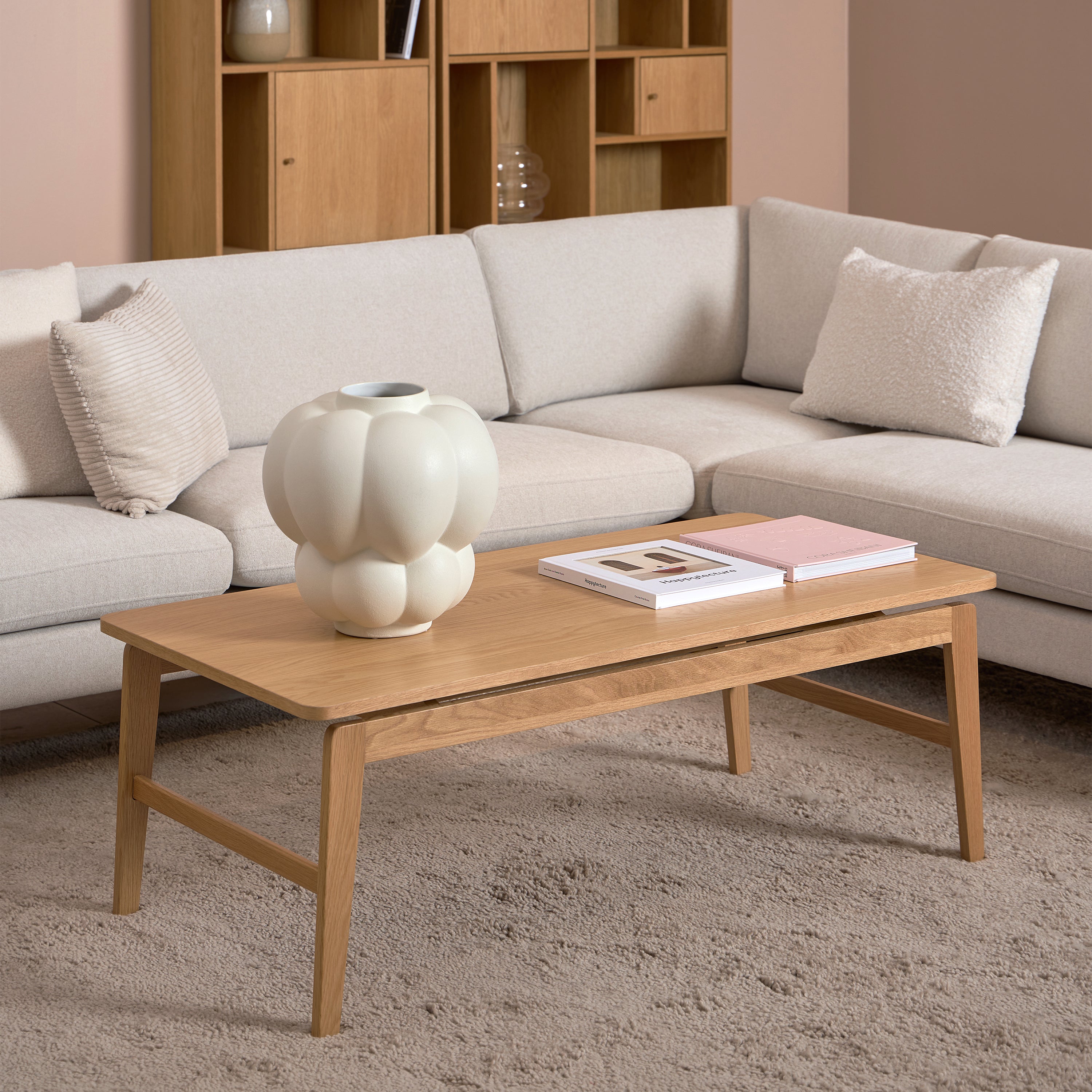 Essex Rectangular Coffee Table – FTG, view 3