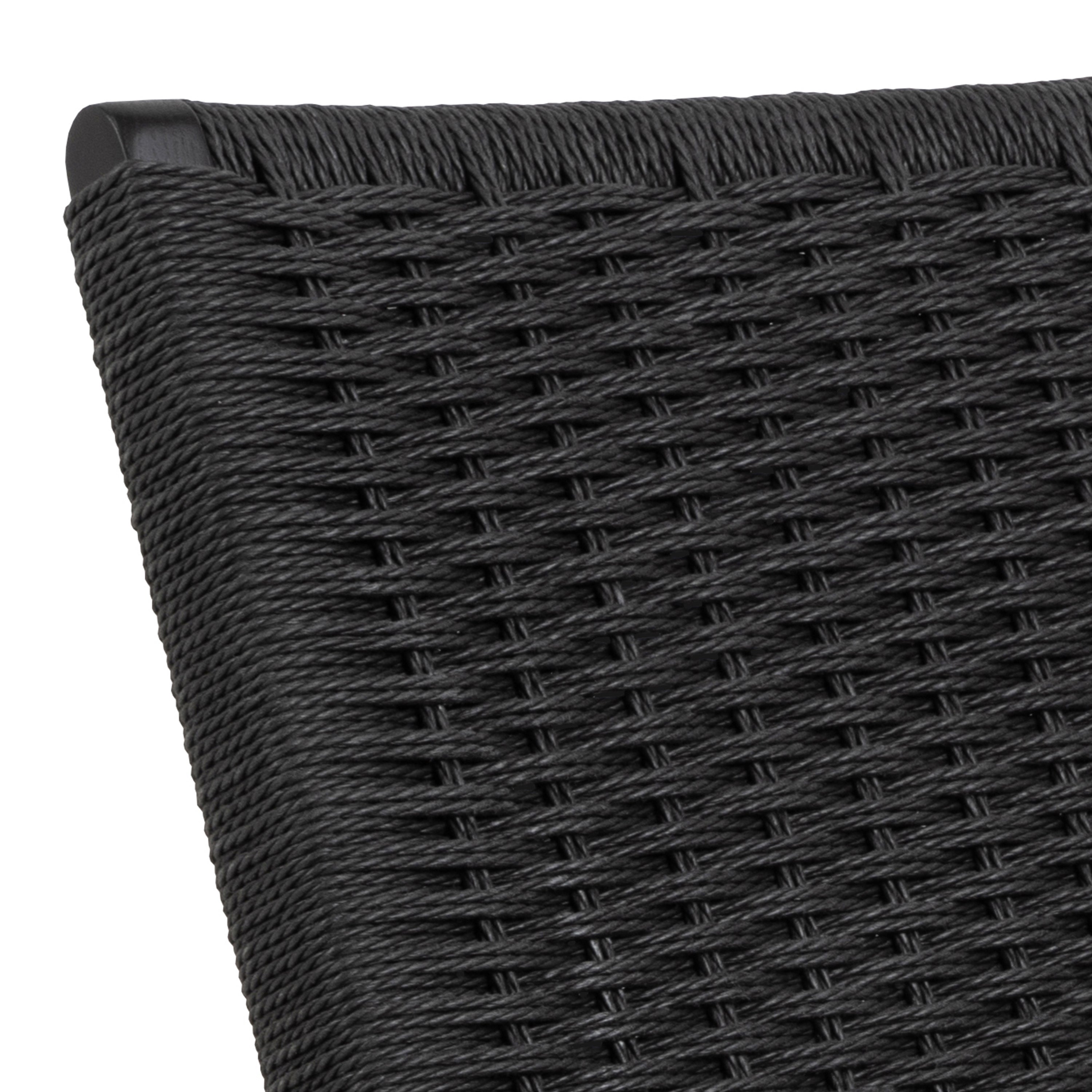 Carson Lounge Chair in Black – FTG, view 6