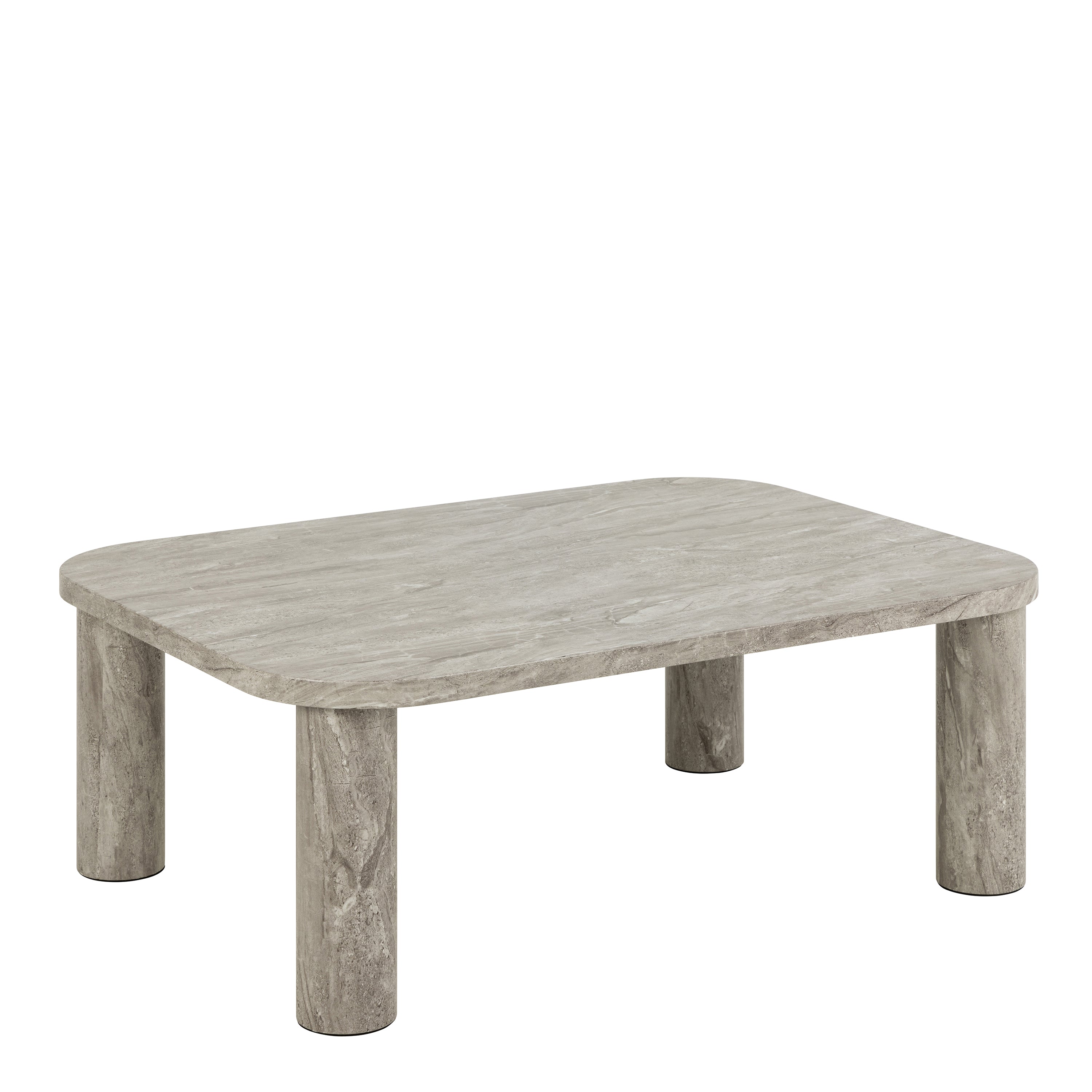 Solano Rectangular Coffee Table in grey 100 x 75 cm – FTG