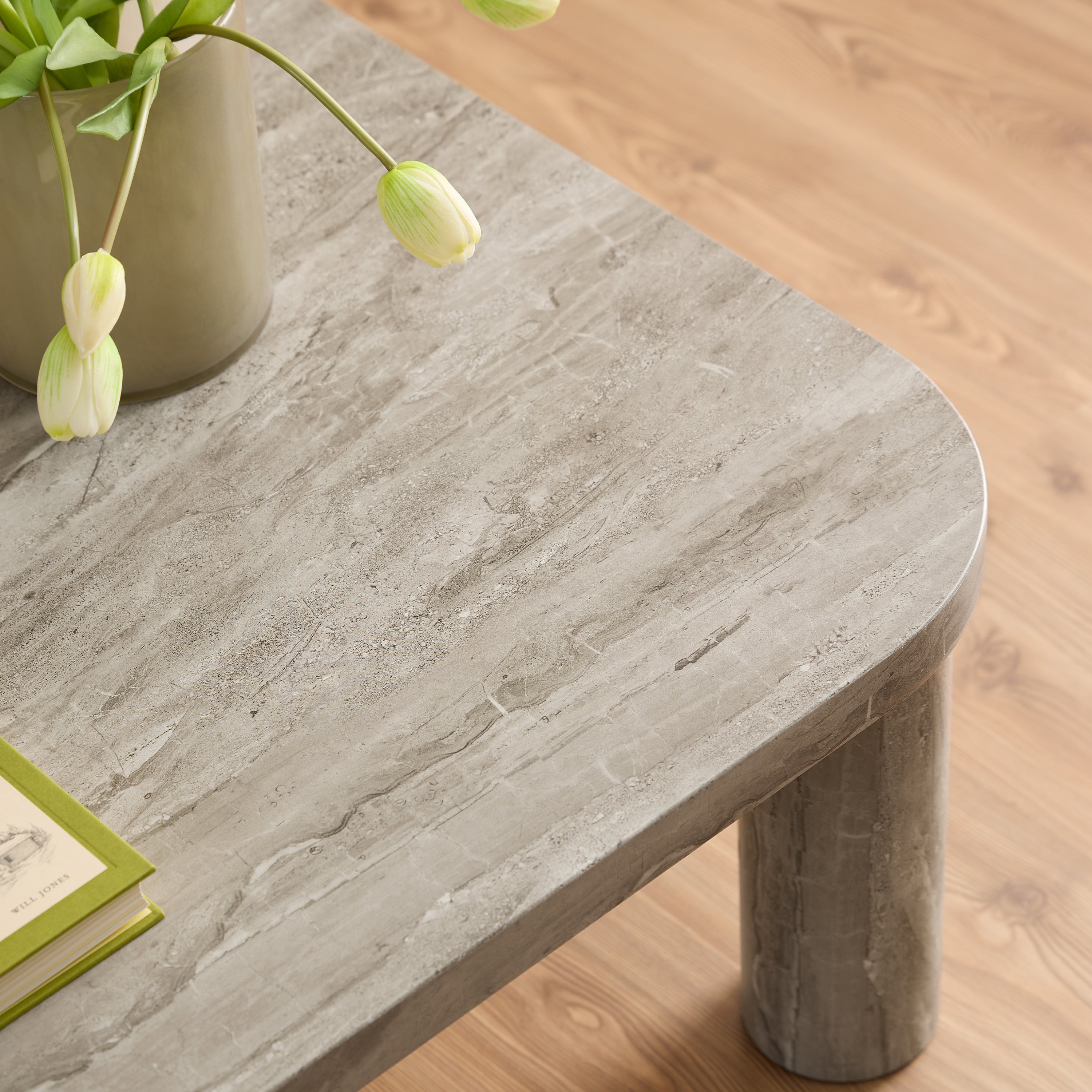 Solano Rectangular Coffee Table in grey 100 x 75 cm – FTG, view 4